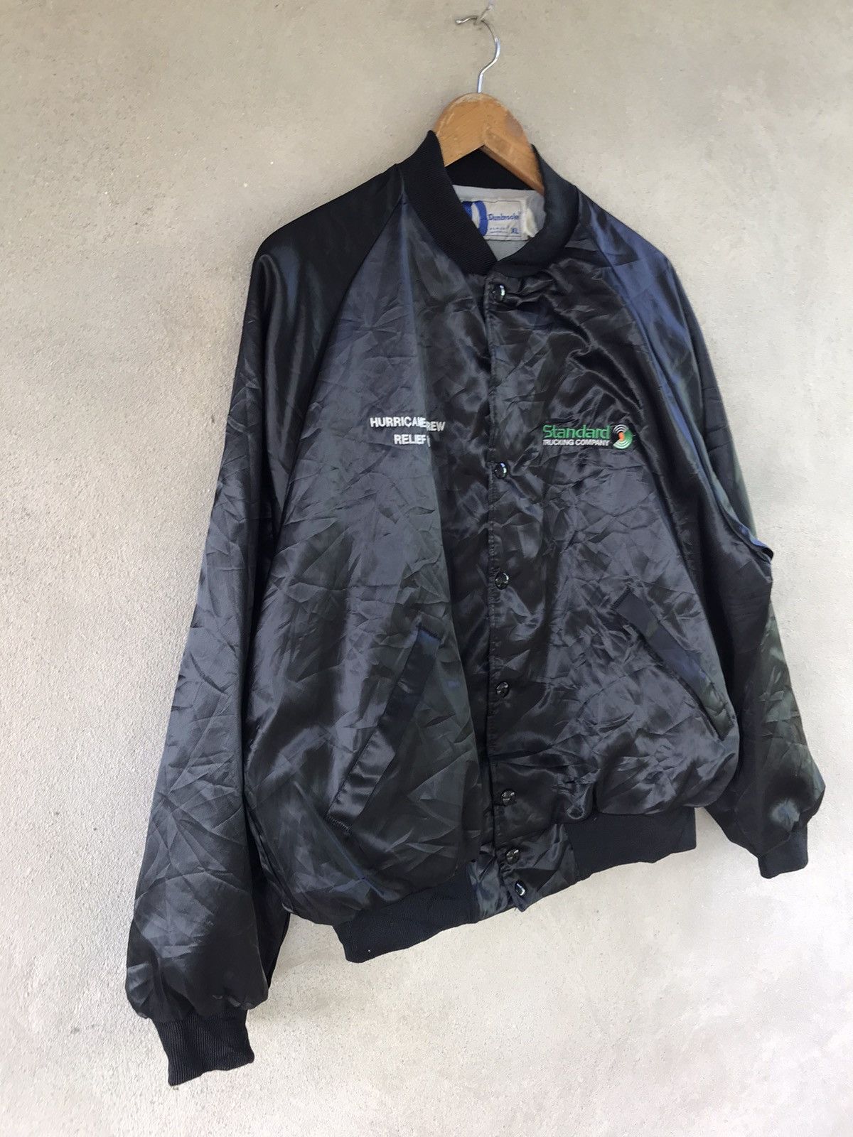 Vintage RARE VINTAGE DUNBROOKE HURRICANE VARSITY STYLE JACKET Size US L / EU 52-54 / 3 - 4 Thumbnail
