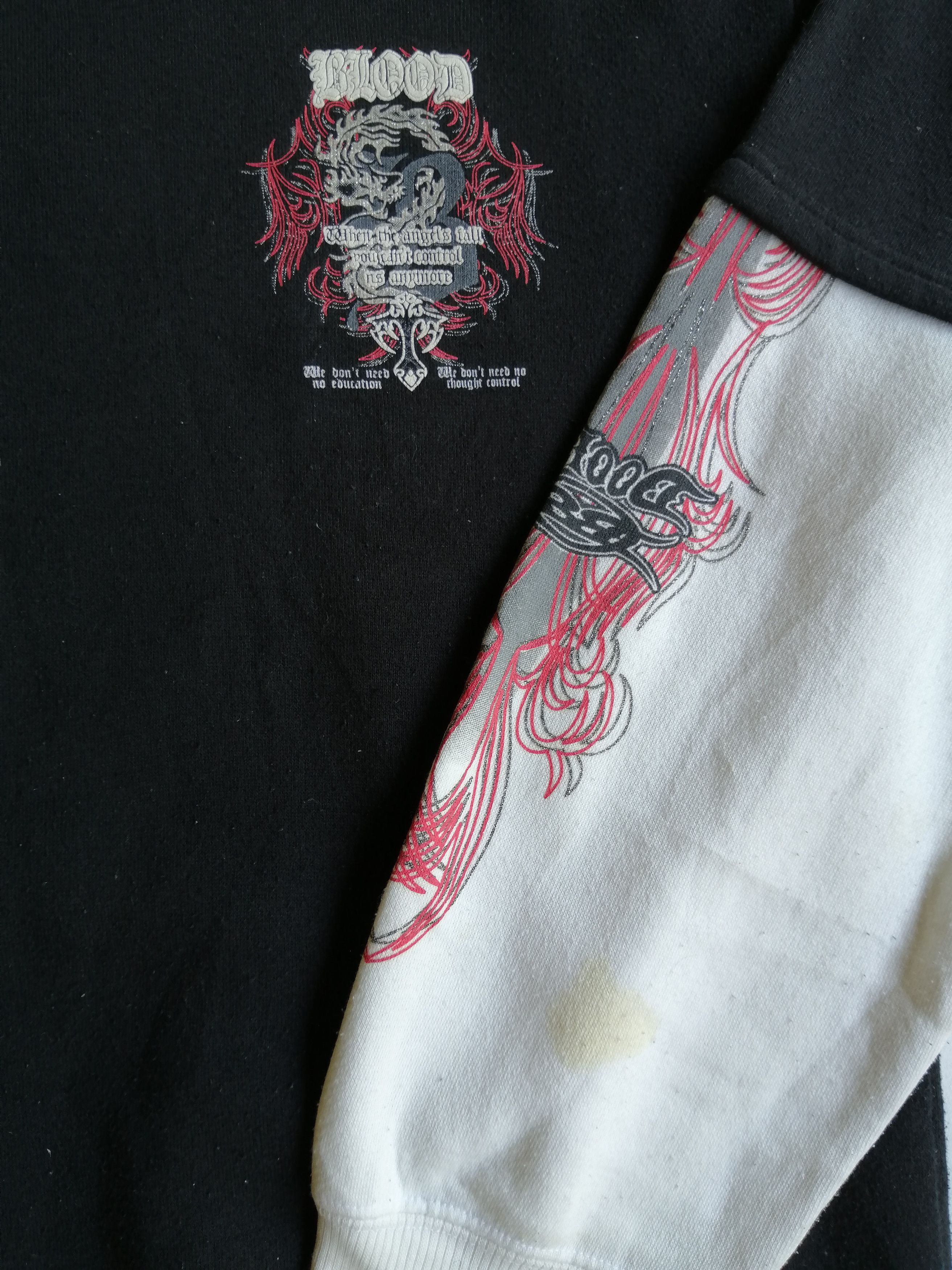 Designer Vintage Beaumere BLood Big Logo Sweatshirt Size US M / EU 48-50 / 2 - 5 Thumbnail
