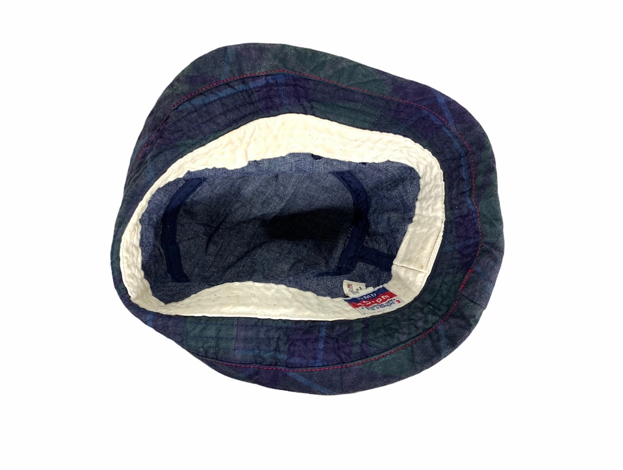 45rpm tartan plaid hat