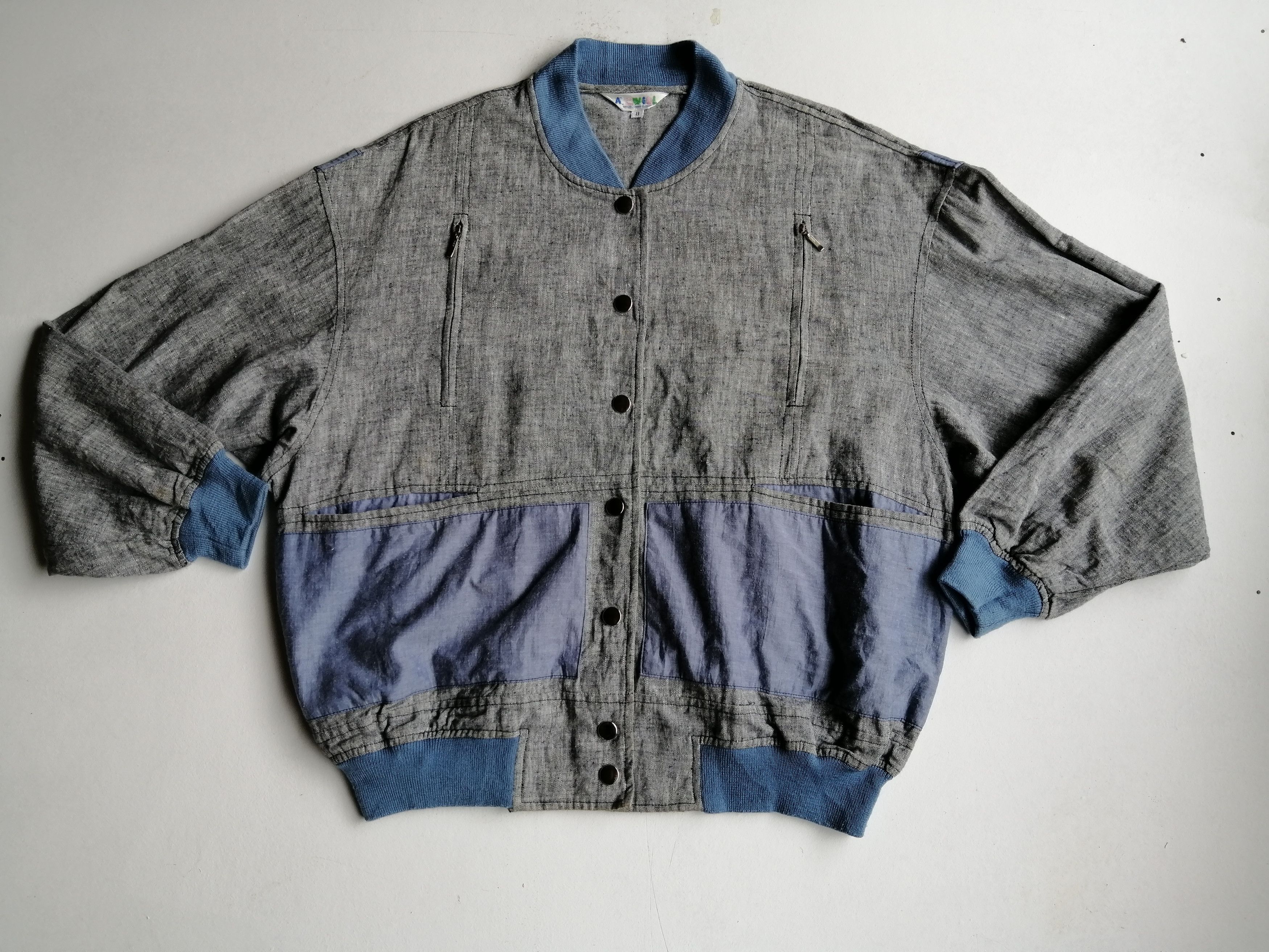 Designer Vintage McWill Button Up Sweatshirt Size US XL / EU 56 / 4 - 1 Thumbnail