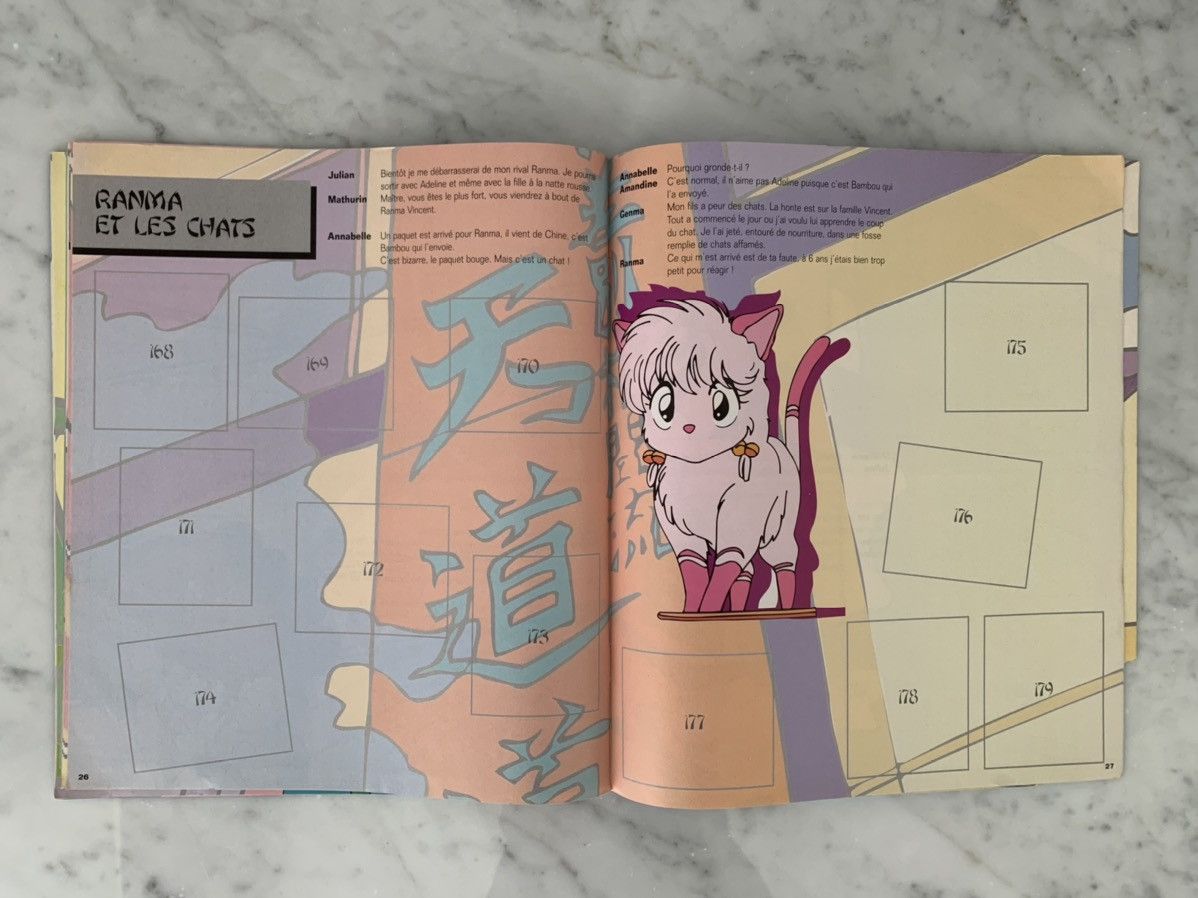 Japanese Brand RARE RANMA COLLECTABLE STICKER ALBUM - EMPTY Size ONE SIZE - 5 Thumbnail