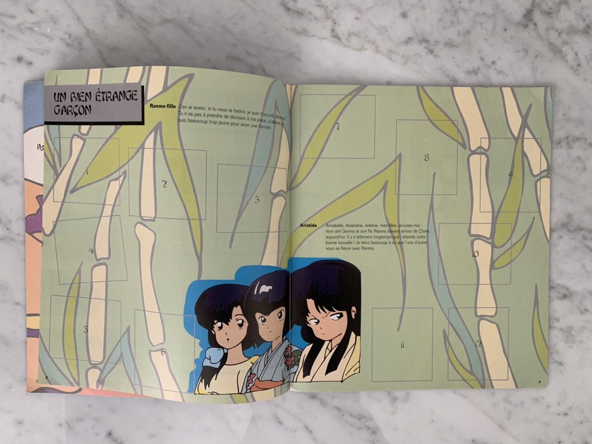 Japanese Brand RARE RANMA COLLECTABLE STICKER ALBUM - EMPTY Size ONE SIZE - 3 Thumbnail