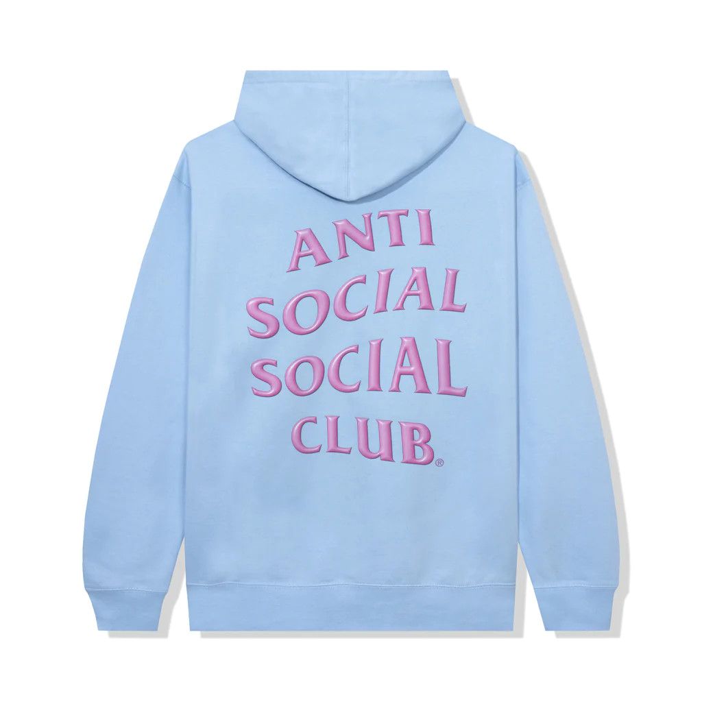 Anti Social Social Club DS Pink ASSC Anti Everything Club <3 Blue Hoodie FTP FOG CDG Size US XL / EU 56 / 4 - 6 Thumbnail