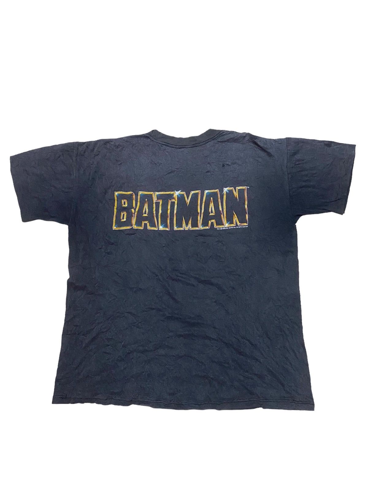 DC Comics 1989 Batman Movie Merchandise Logo Tshirt Size US XL / EU 56 / 4 - 3 Thumbnail