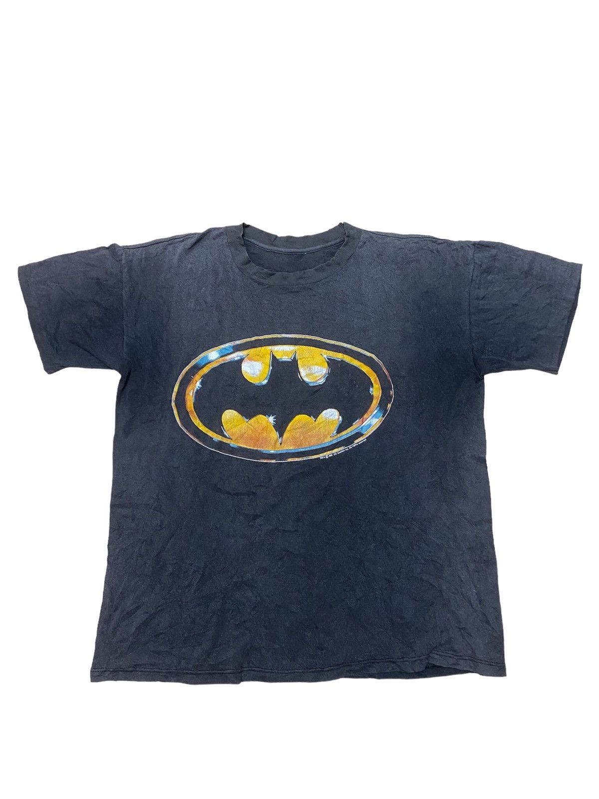 DC Comics 1989 Batman Movie Merchandise Logo Tshirt Size US XL / EU 56 / 4 - 2 Thumbnail
