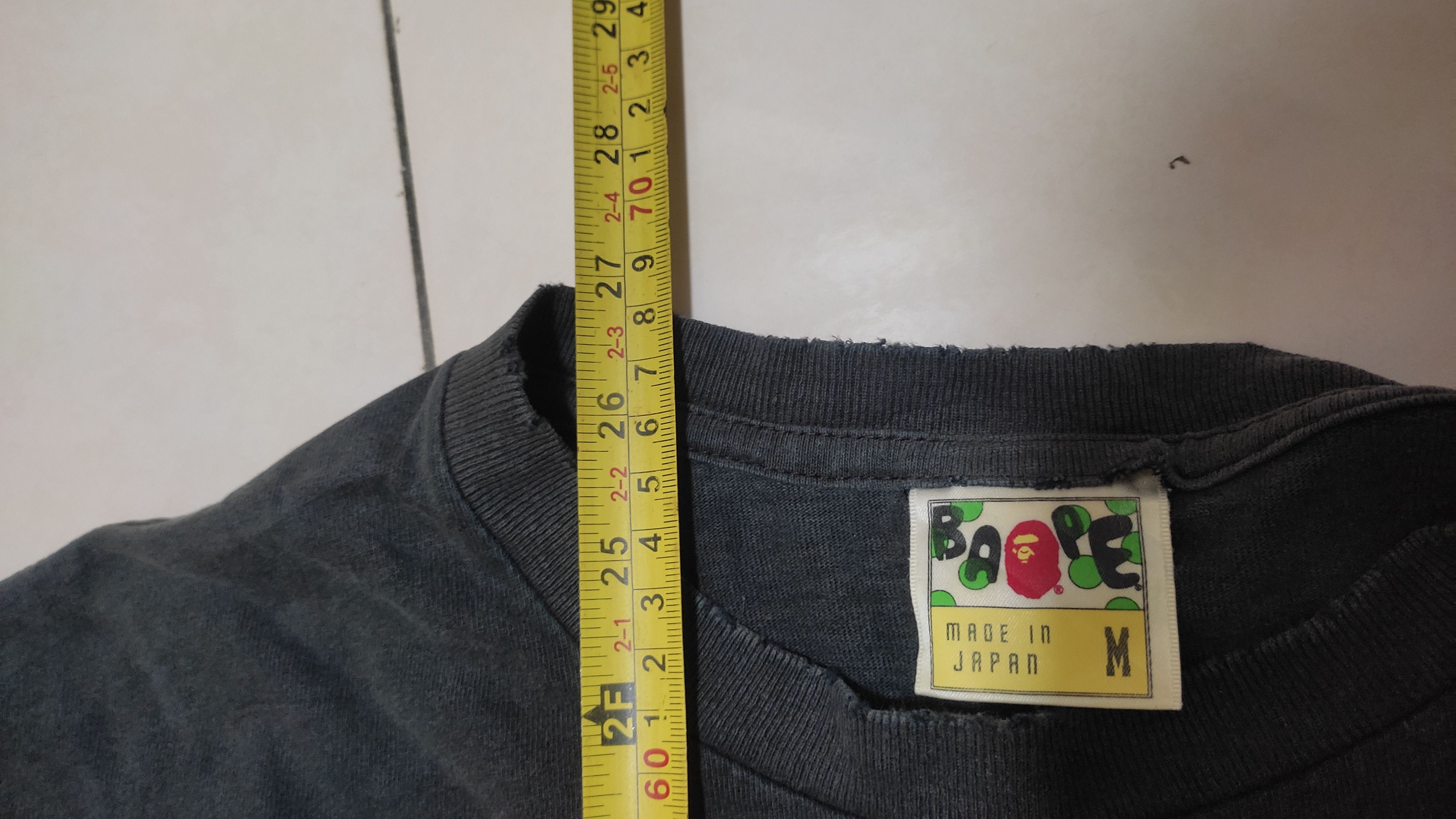 Bape Distressed bape longsleeve Size US M / EU 48-50 / 2 - 3 Thumbnail