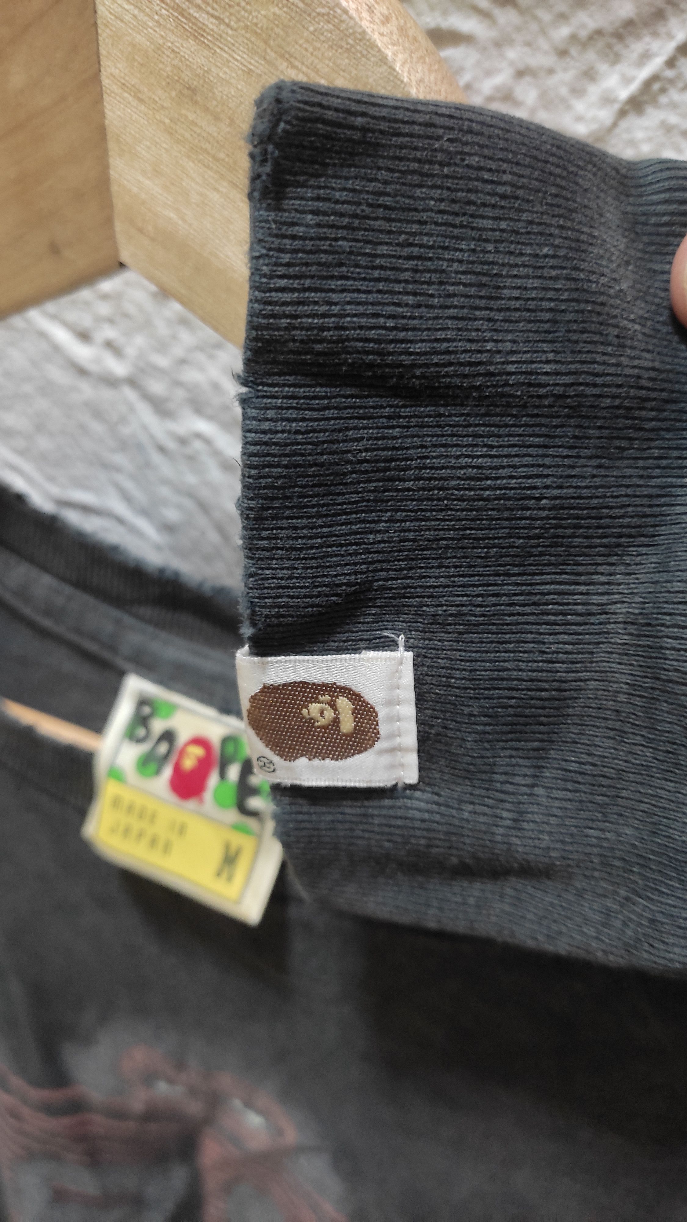 Bape Distressed bape longsleeve Size US M / EU 48-50 / 2 - 5 Thumbnail