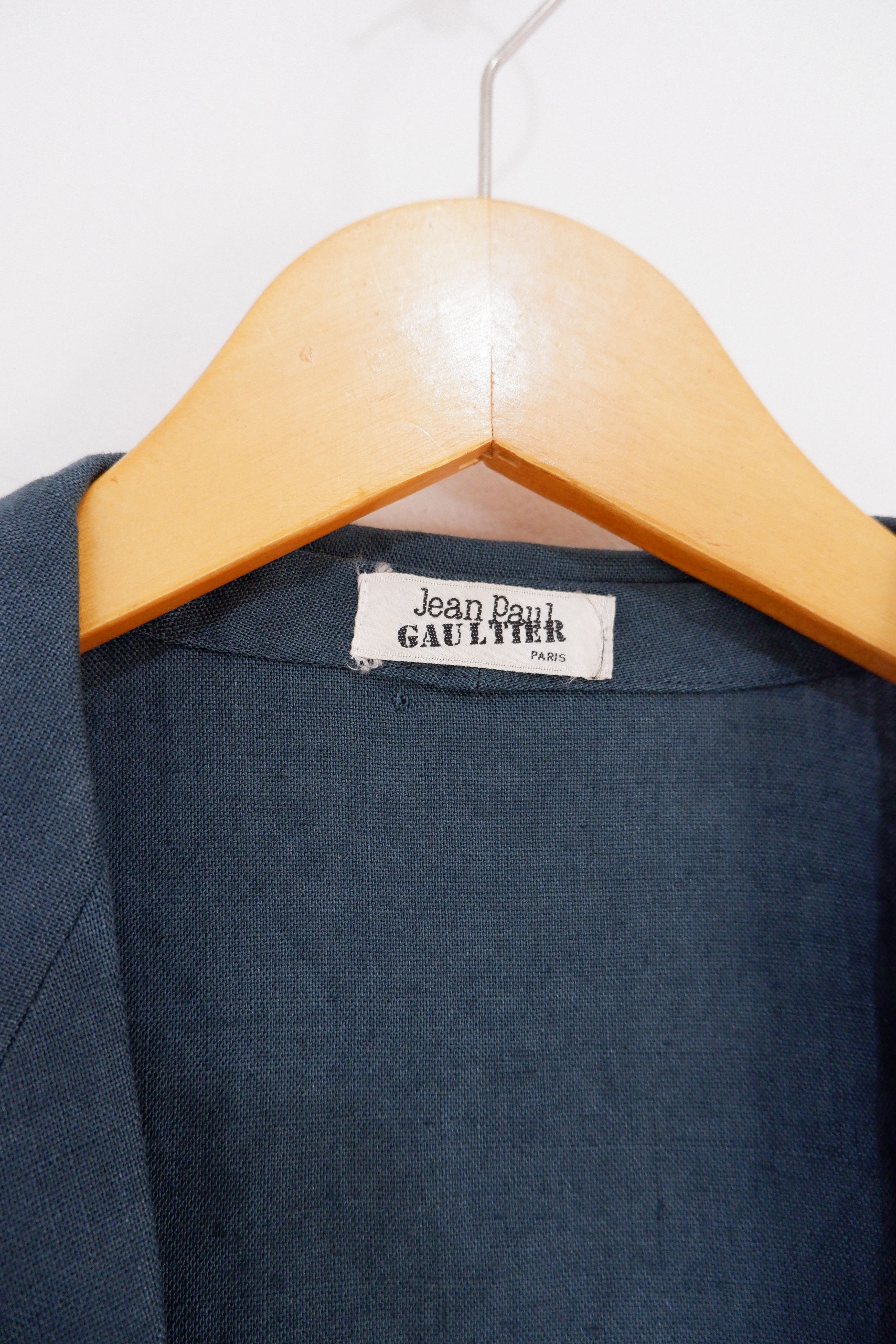 Jean Paul Gaultier Vintage 90s Jean Paul Gaultier Paris Linen Blazer Size M / US 6-8 / IT 42-44 - 5 Thumbnail