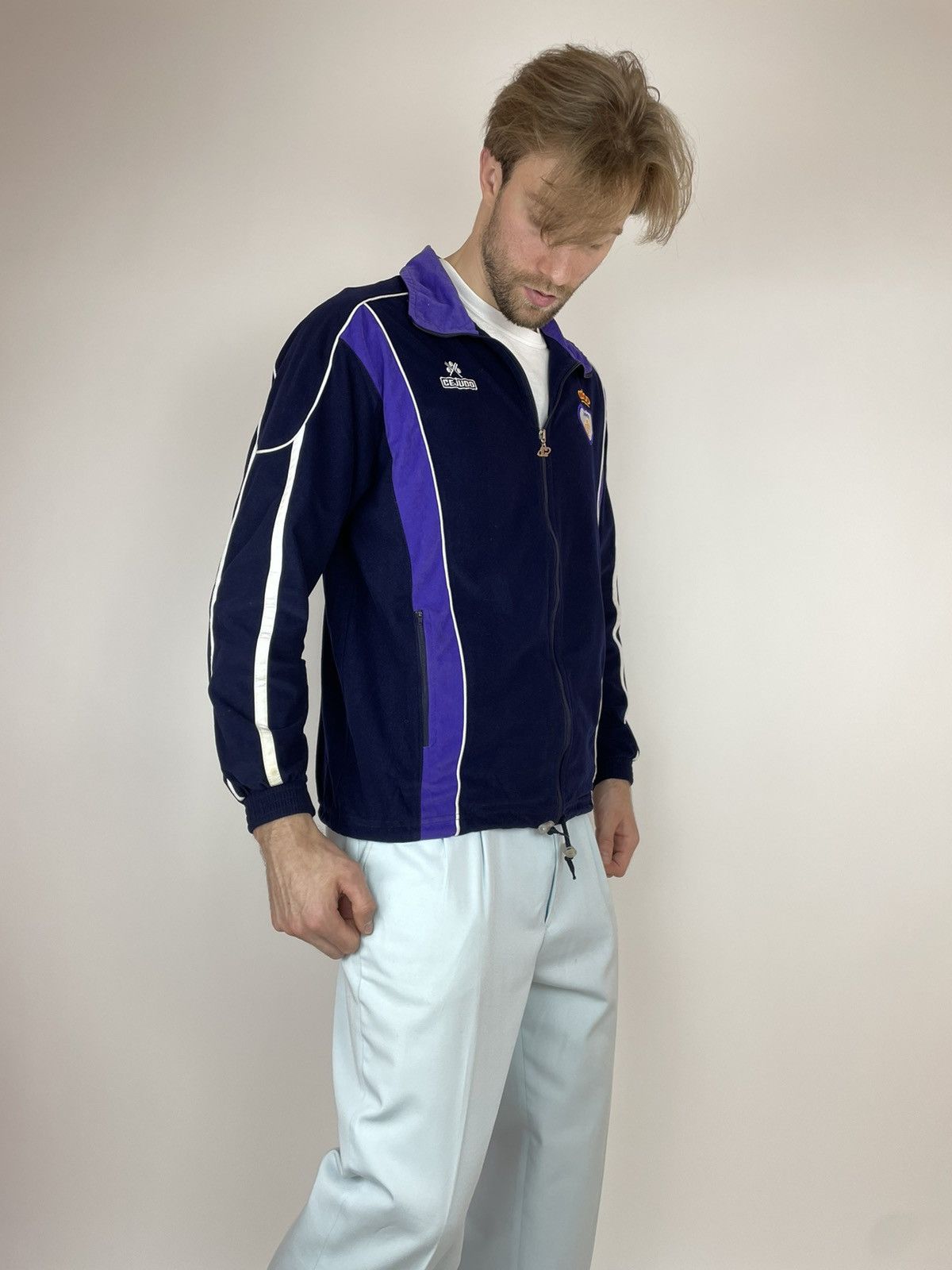 Vintage Real Jaén Soccers vintage jacket 1999-2000 FC jaen CEJUDO Size US M / EU 48-50 / 2 - 4 Thumbnail