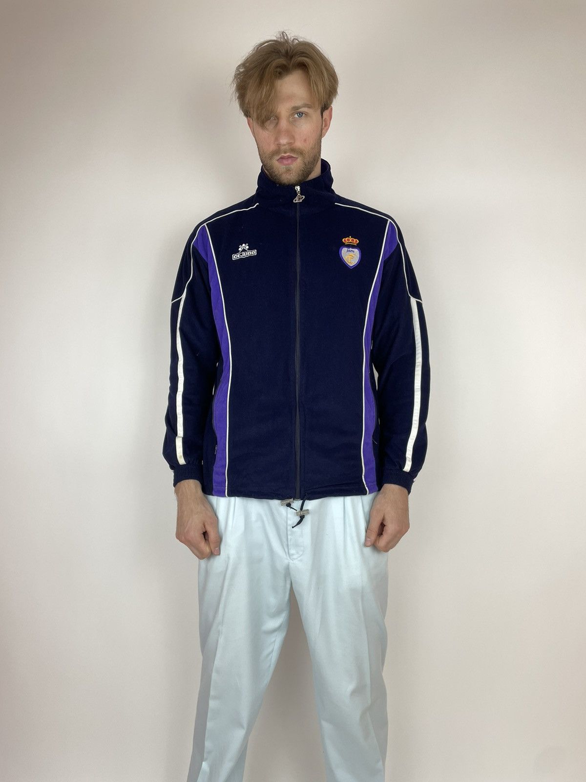 Vintage Real Jaén Soccers vintage jacket 1999-2000 FC jaen CEJUDO Size US M / EU 48-50 / 2 - 7 Thumbnail