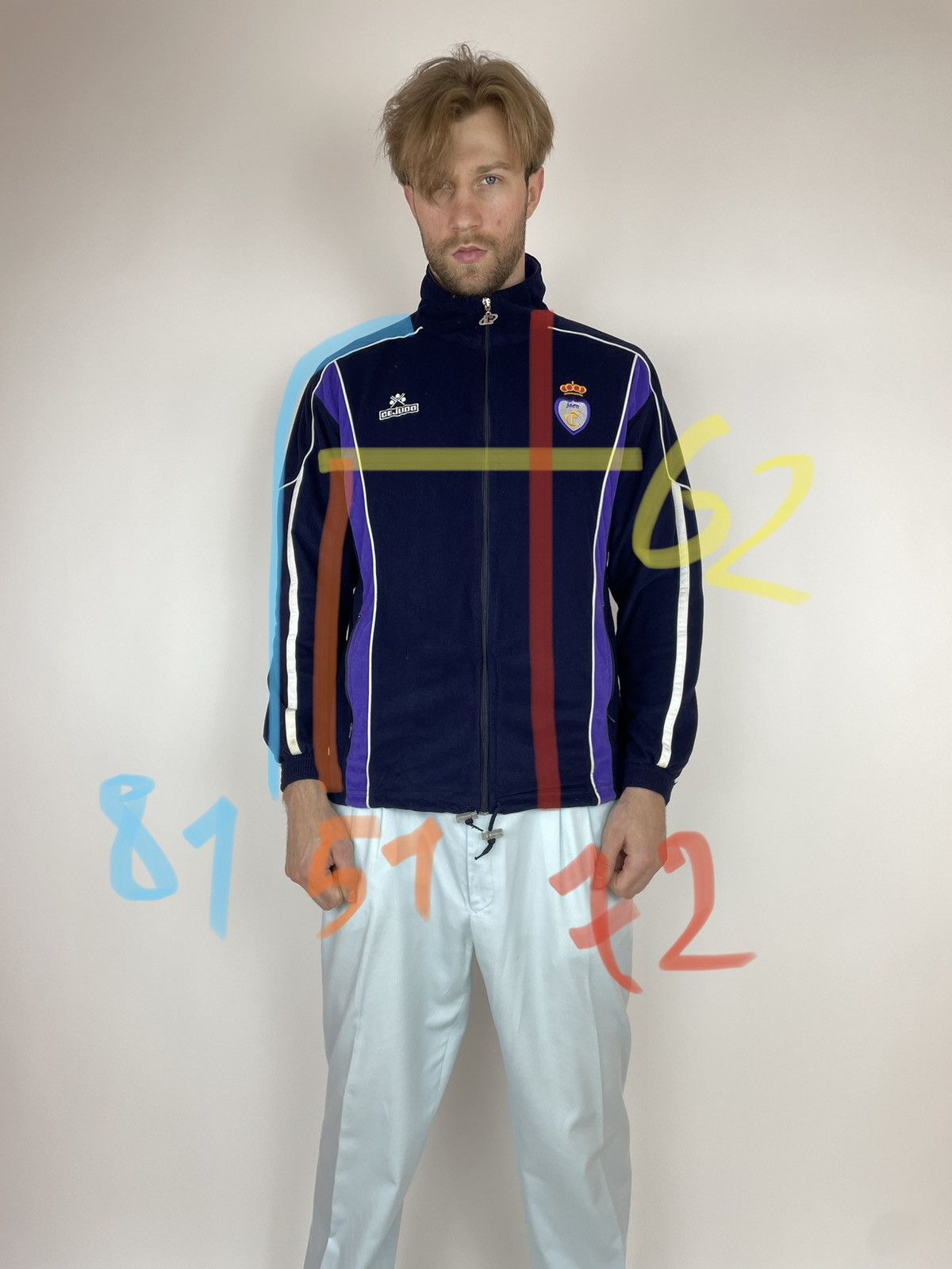 Vintage Real Jaén Soccers vintage jacket 1999-2000 FC jaen CEJUDO Size US M / EU 48-50 / 2 - 13 Thumbnail