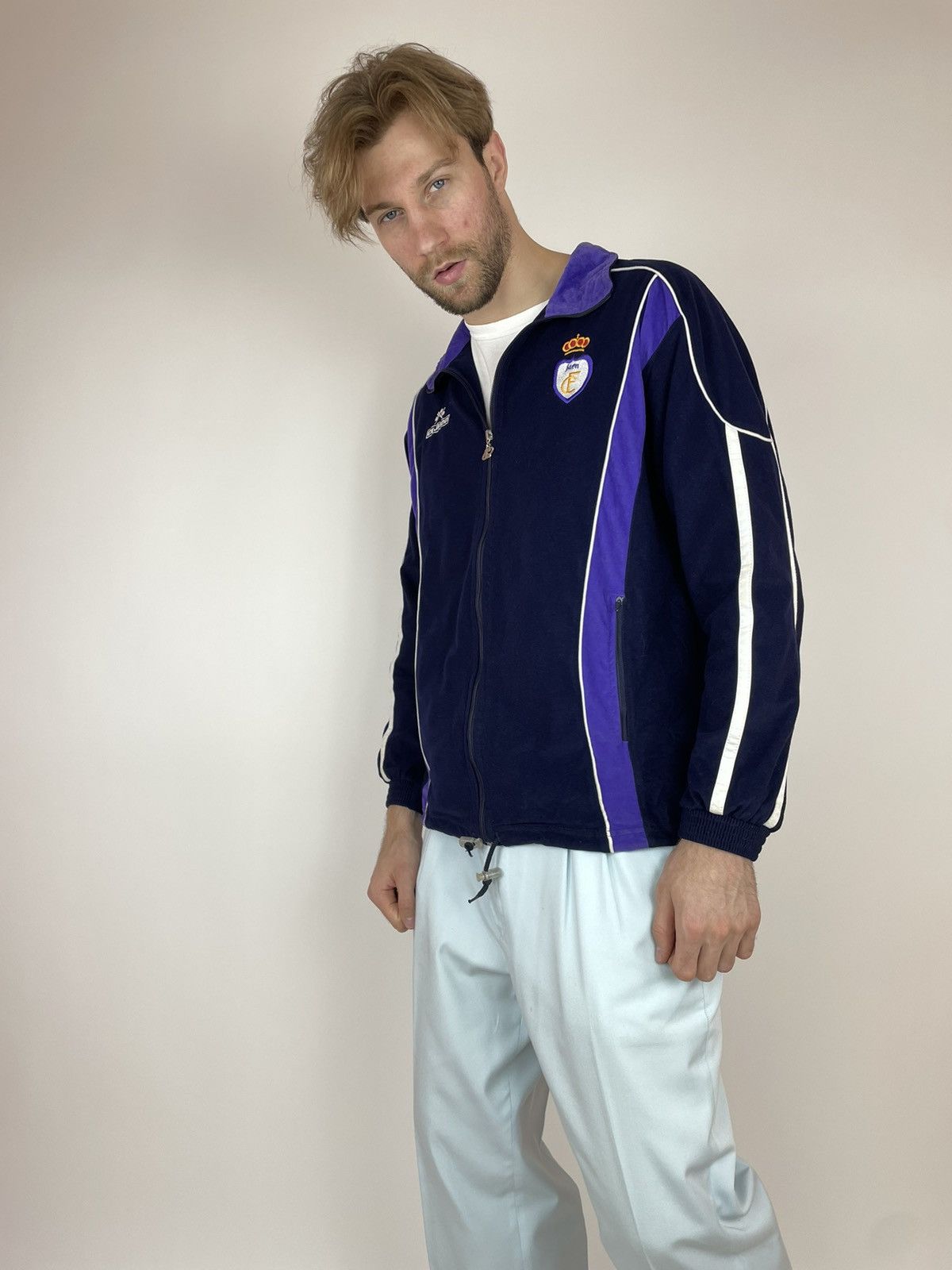 Vintage Real Jaén Soccers vintage jacket 1999-2000 FC jaen CEJUDO Size US M / EU 48-50 / 2 - 3 Thumbnail