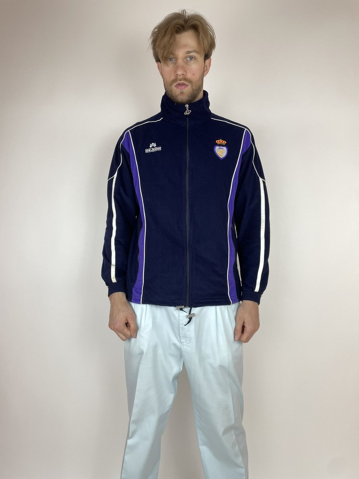 Vintage Real Jaén Soccers vintage jacket 1999-2000 FC jaen CEJUDO Size US M / EU 48-50 / 2 - 5 Thumbnail