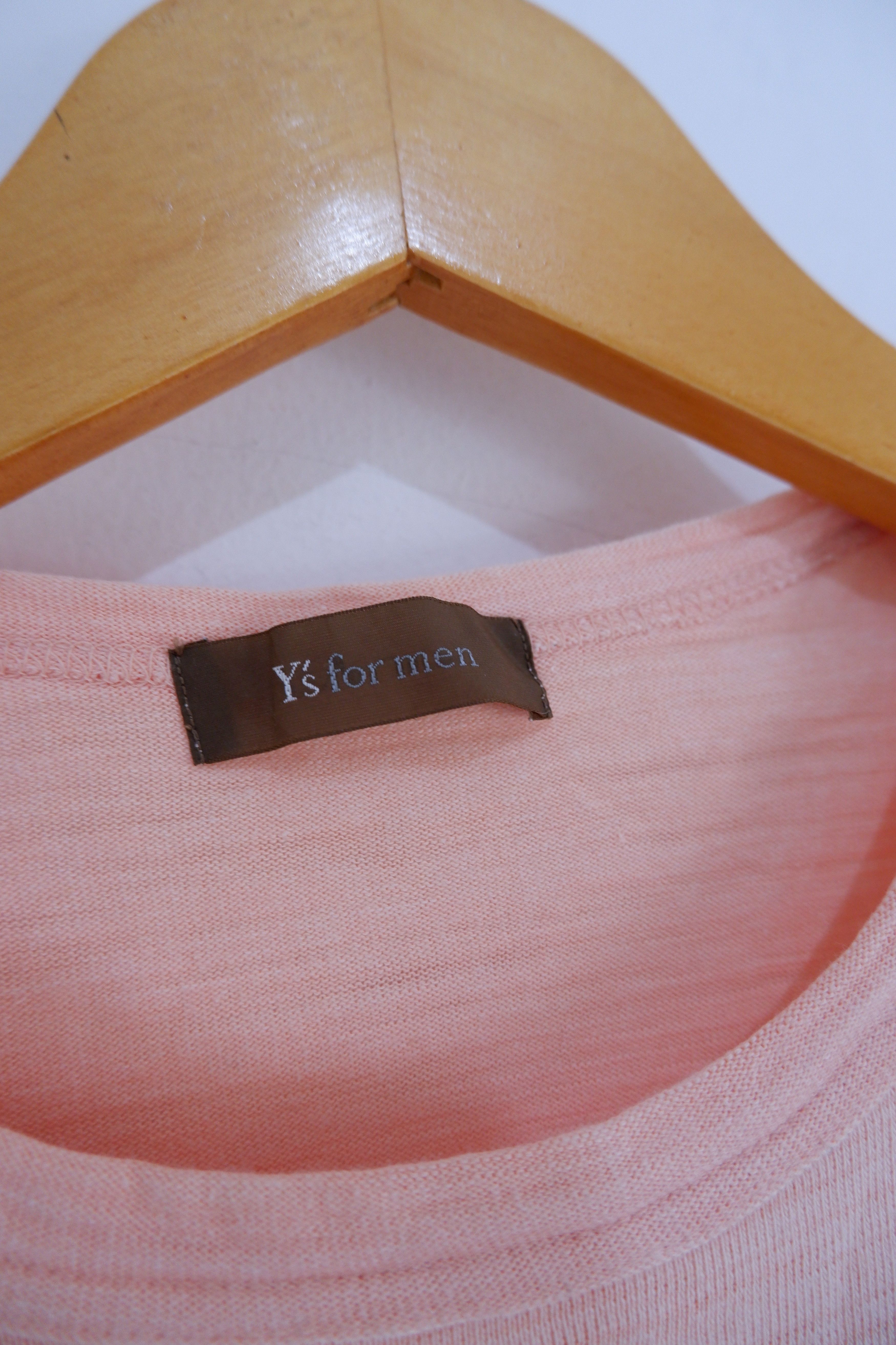 Yohji Yamamoto Vintage Y's For Men Yohji Yamamoto T shirt Size US L / EU 52-54 / 3 - 4 Thumbnail