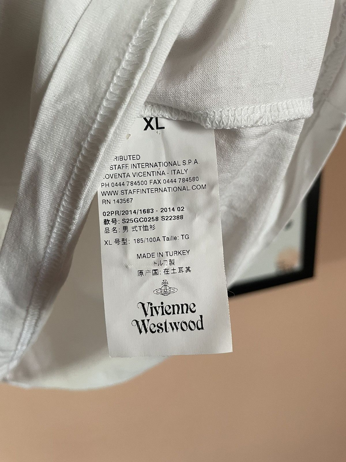 Vivienne Westwood Vivienne Westwood Mini logo T-shirt Size US M / EU 48-50 / 2 - 5 Thumbnail