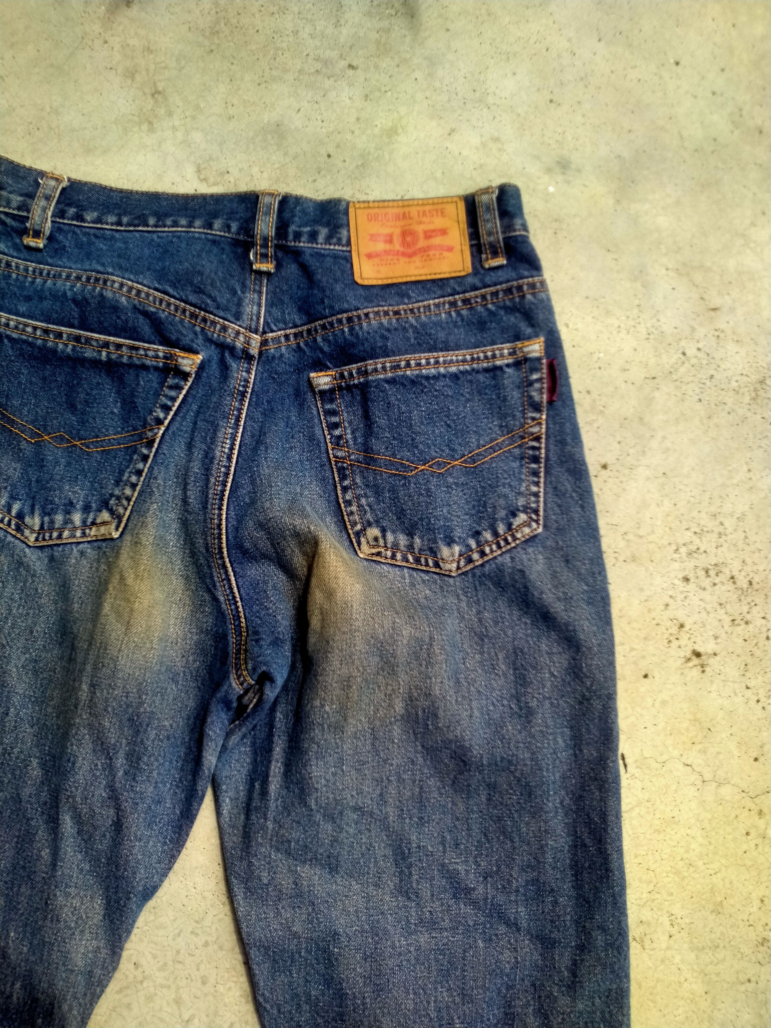 Japanese Brand DISTRESSED BACK&FORTH PLAY CHESS SELVEDGE DENIM Size US 26 / EU 42 - 8 Thumbnail
