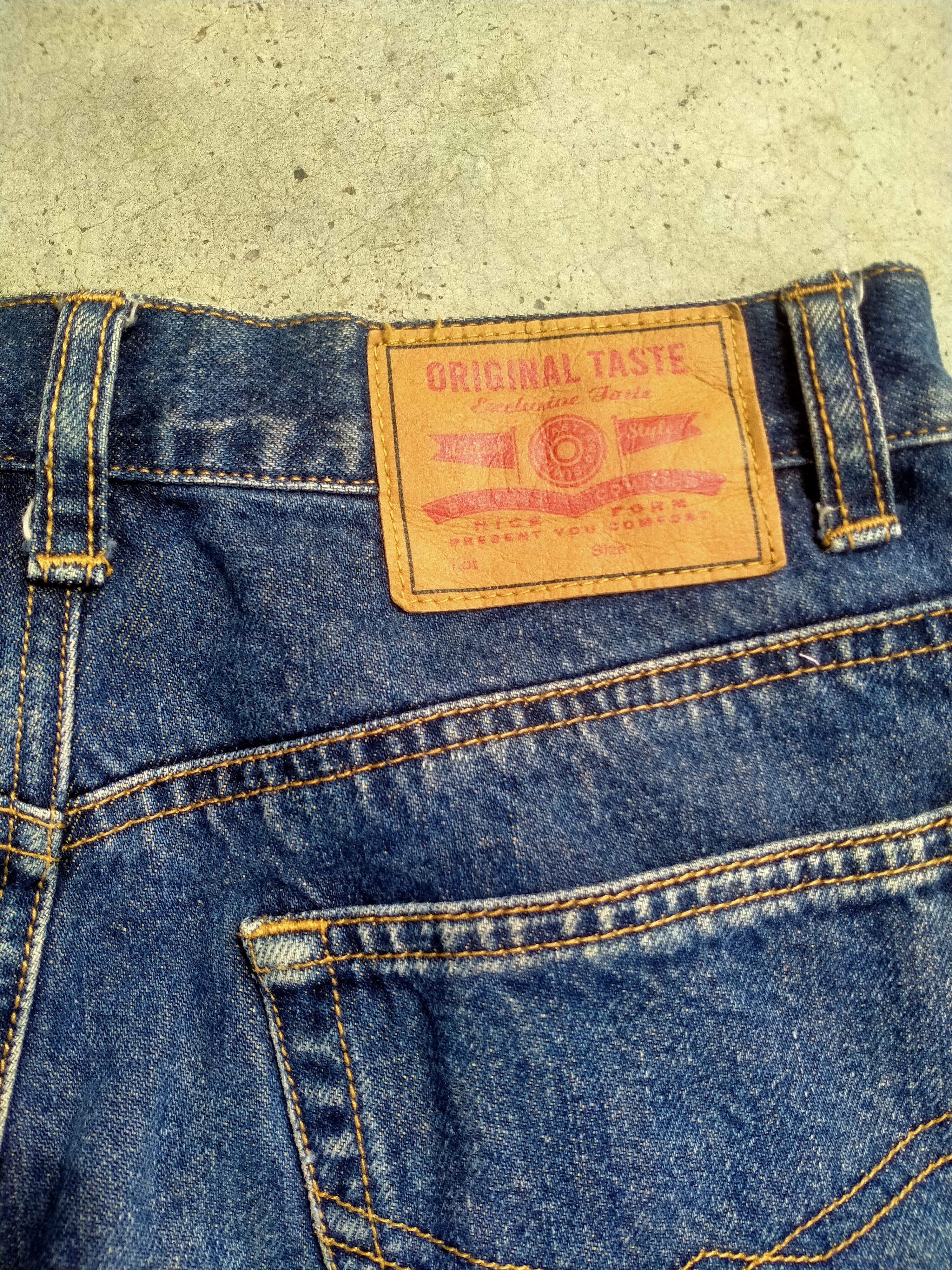 Japanese Brand DISTRESSED BACK&FORTH PLAY CHESS SELVEDGE DENIM Size US 26 / EU 42 - 7 Thumbnail