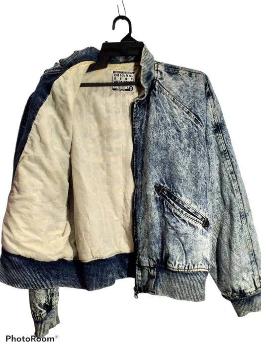 Japanese Brand DISTRESSED BOBSON BOMBER DENIM JACKET SIZE XL Size US XL / EU 56 / 4 - 2 Thumbnail