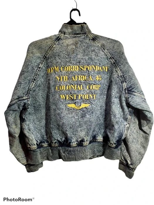 Japanese Brand DISTRESSED BOBSON BOMBER DENIM JACKET SIZE XL Size US XL / EU 56 / 4 - 9 Thumbnail
