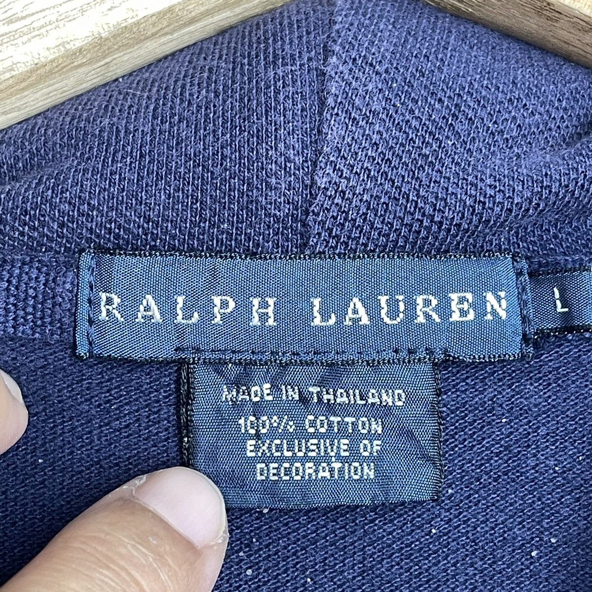 Polo Ralph Lauren Vintage 90s Ralph Lauren Small Logo Zipper Hoodies Size S Size US S / EU 44-46 / 1 - 8 Thumbnail