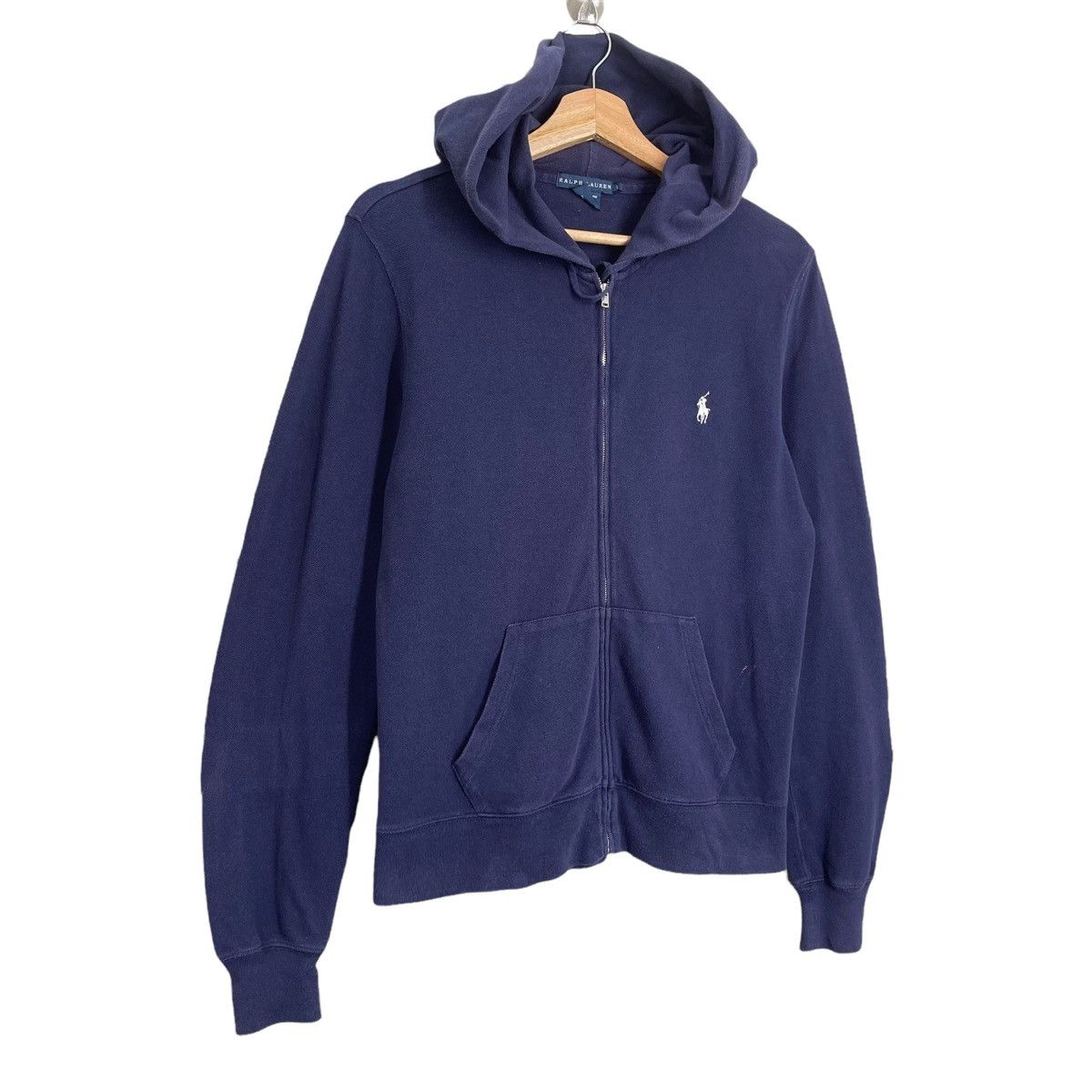 Polo Ralph Lauren Vintage 90s Ralph Lauren Small Logo Zipper Hoodies Size S Size US S / EU 44-46 / 1 - 2 Thumbnail