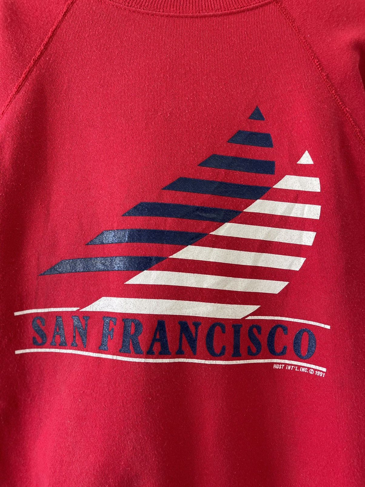 Vintage Vintage 90’s San Fracisco Crewneck Sweatshirt Size M Size US M / EU 48-50 / 2 - 5 Thumbnail