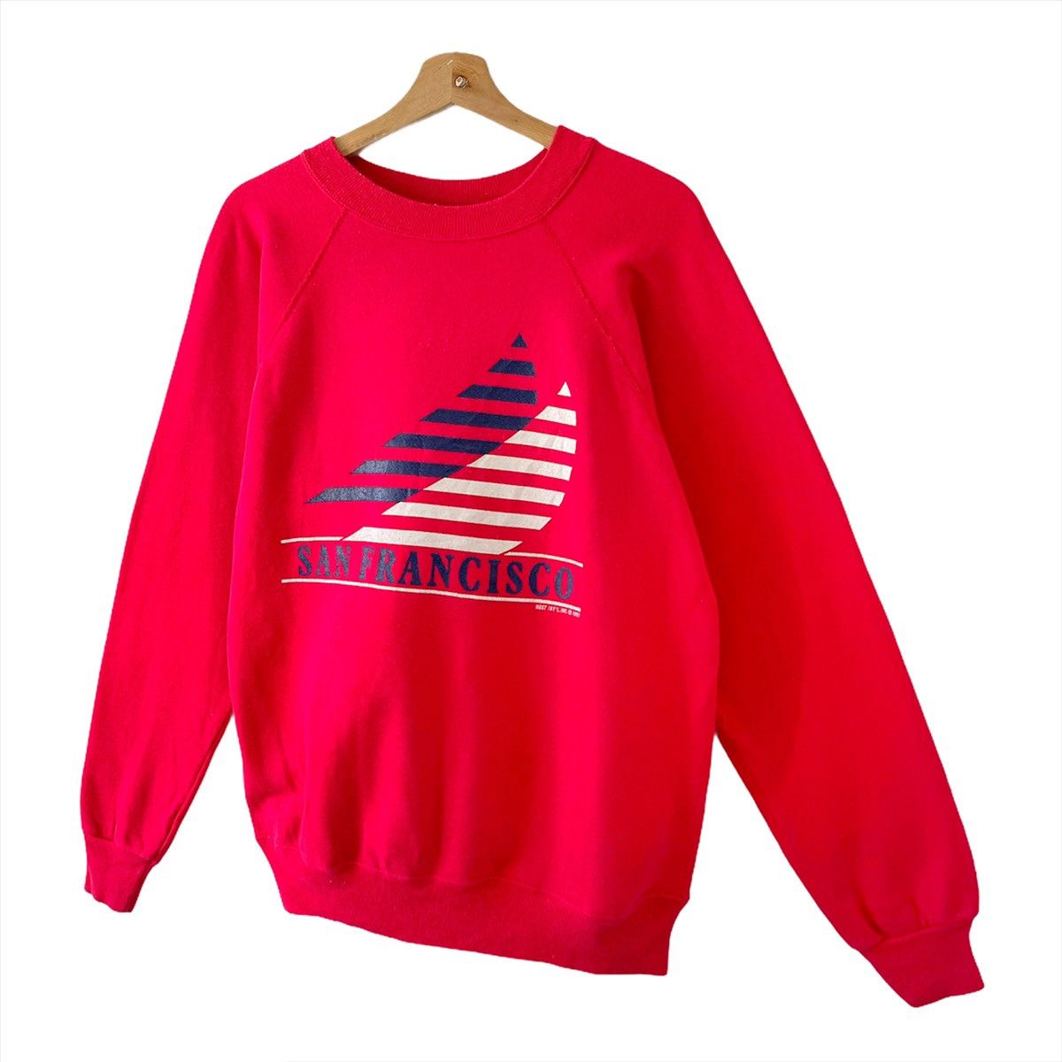 Vintage Vintage 90’s San Fracisco Crewneck Sweatshirt Size M Size US M / EU 48-50 / 2 - 3 Thumbnail