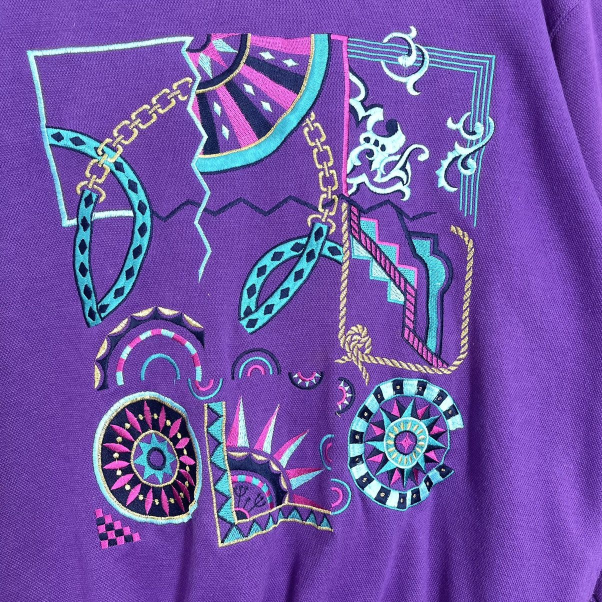 Other 90s Designer Royal Padova Crewneck Sweatshirt Size M Size US M / EU 48-50 / 2 - 5 Thumbnail