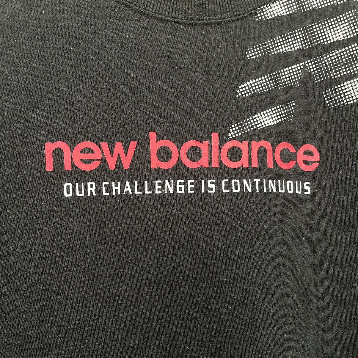 New Balance Vintage New Balance Spellout Logo Pullover Sweatshirt Size M Size US M / EU 48-50 / 2 - 5 Thumbnail