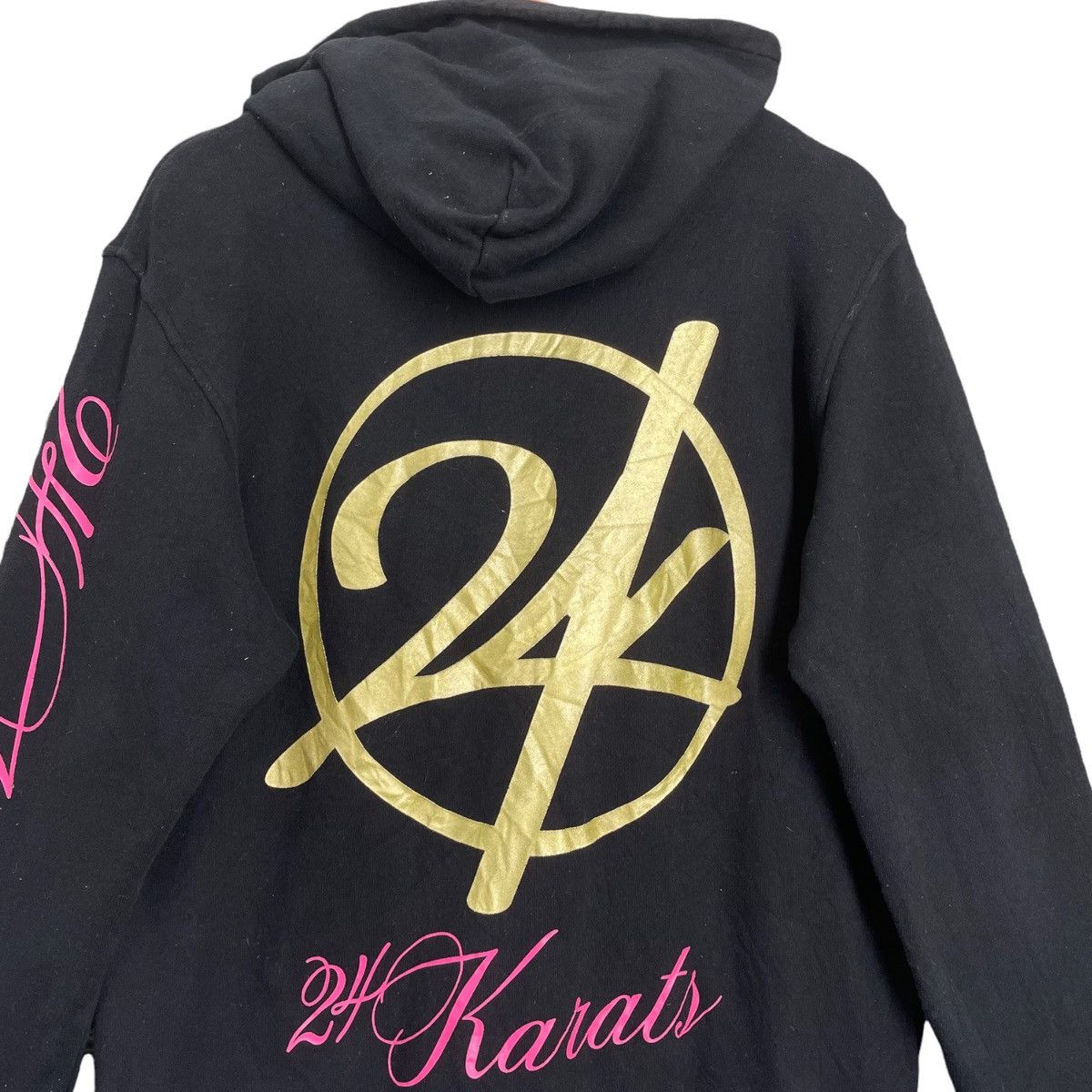 Japanese Brand 24karats Big Logo Zipper Hoodies Size M Size US M / EU 48-50 / 2 - 4 Thumbnail
