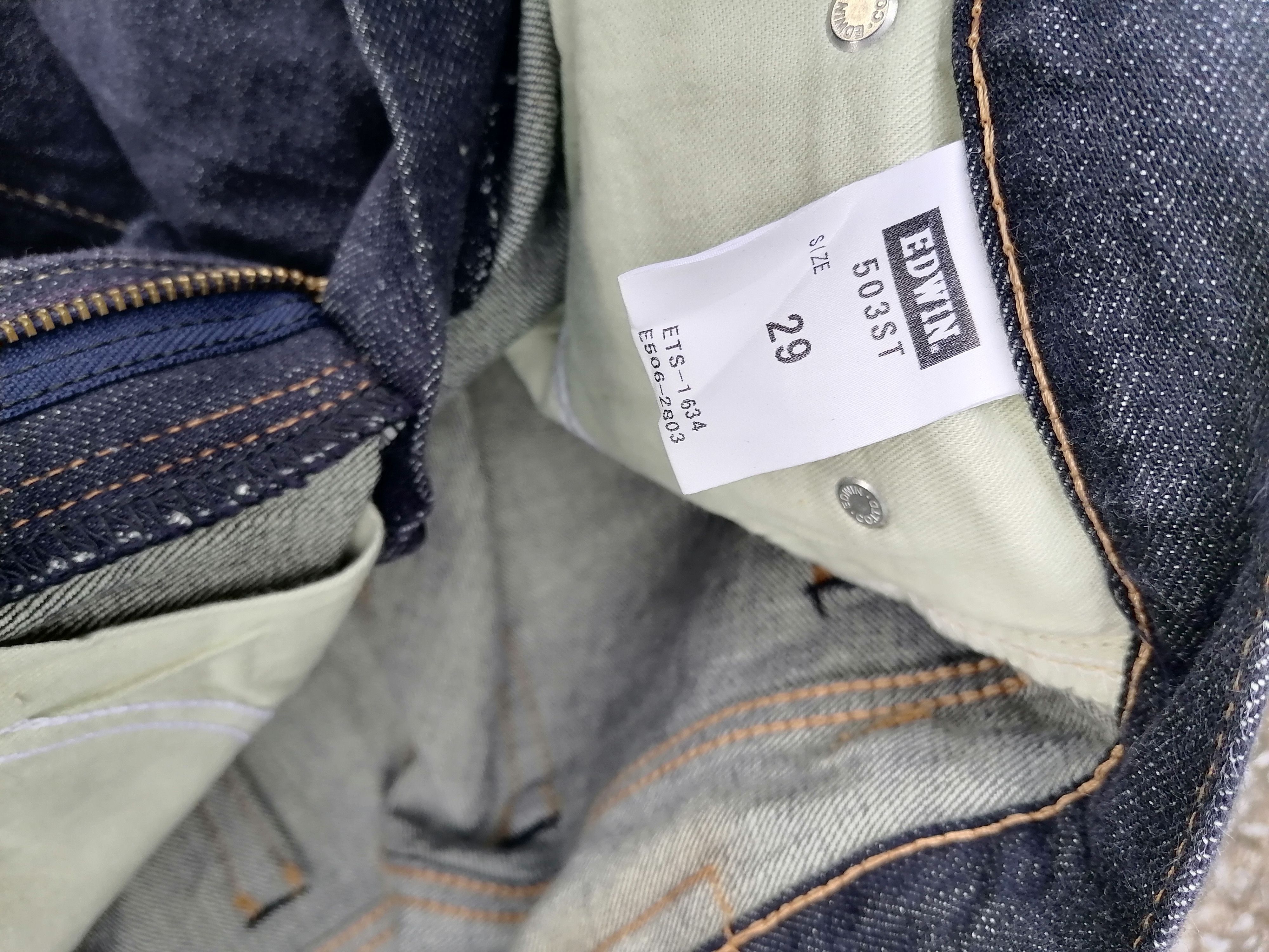 Edwin Edwin Selvedge Raw Japanese Jeans Size US 31 - 7 Thumbnail