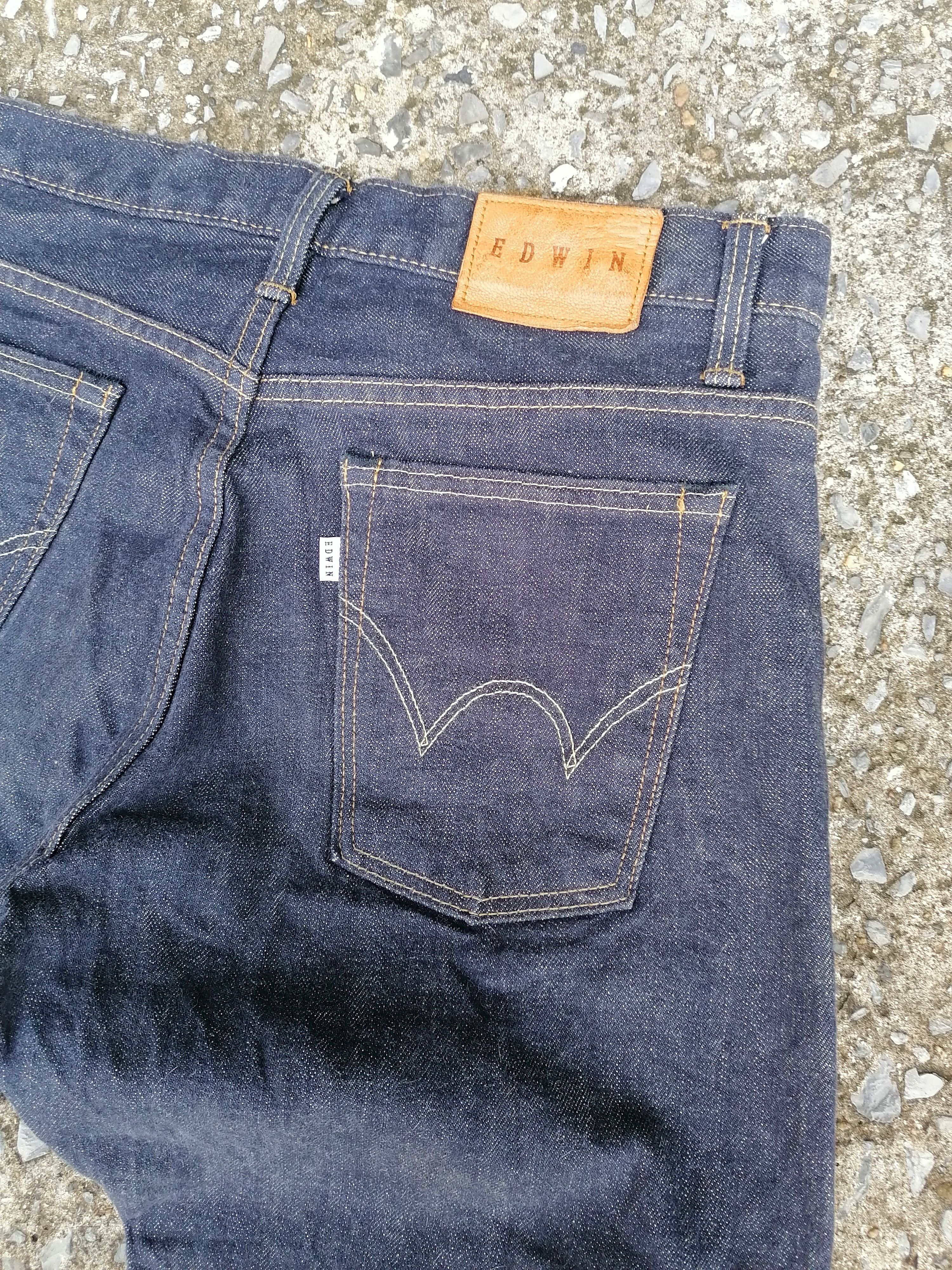 Edwin Edwin Selvedge Raw Japanese Jeans Size US 31 - 4 Thumbnail