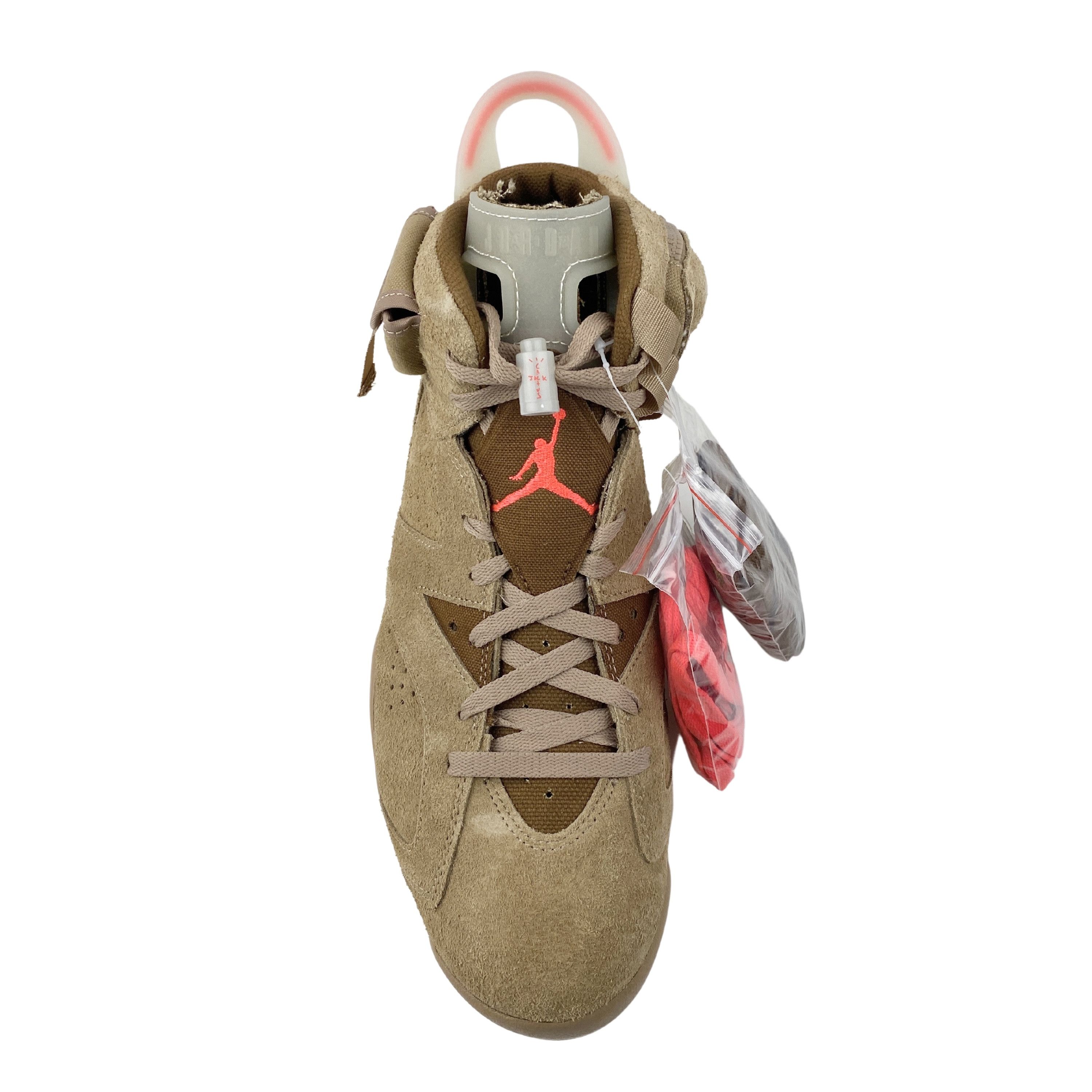 Nike × Travis Scott Travis Scott X Nike Jordan 6 British Khaki Size US 13 / EU 46 - 6 Thumbnail