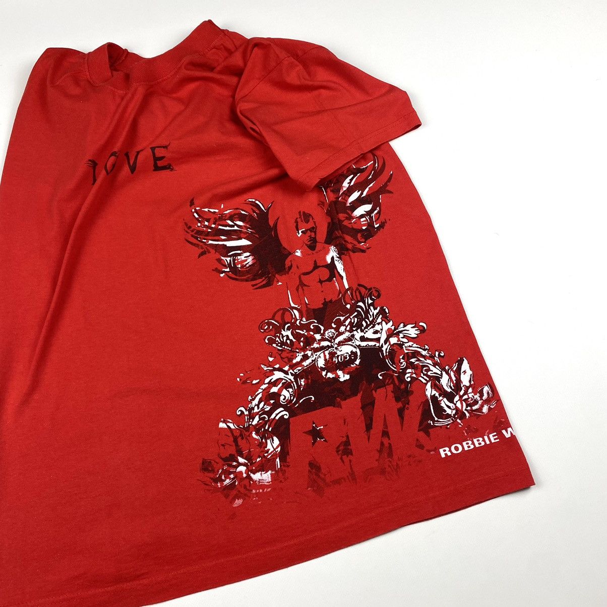Band Tees Vintage 2003 Robbie Williams Tour T Shirt Y2K Rock Size US M / EU 48-50 / 2 - 3 Thumbnail