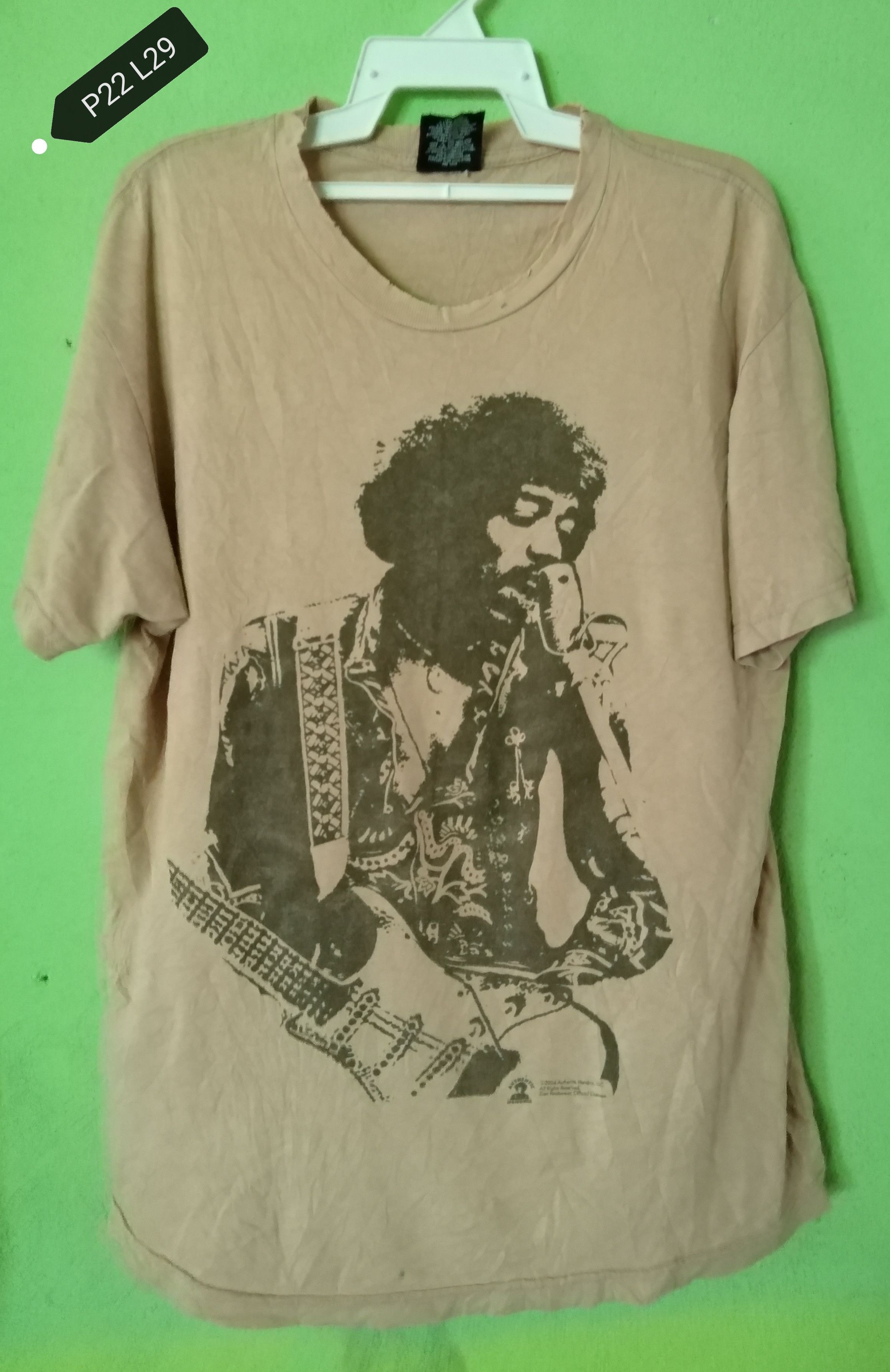 Band Tees Vintage Jimi Hendrix Tshirt Size US L / EU 52-54 / 3 - 1 Thumbnail