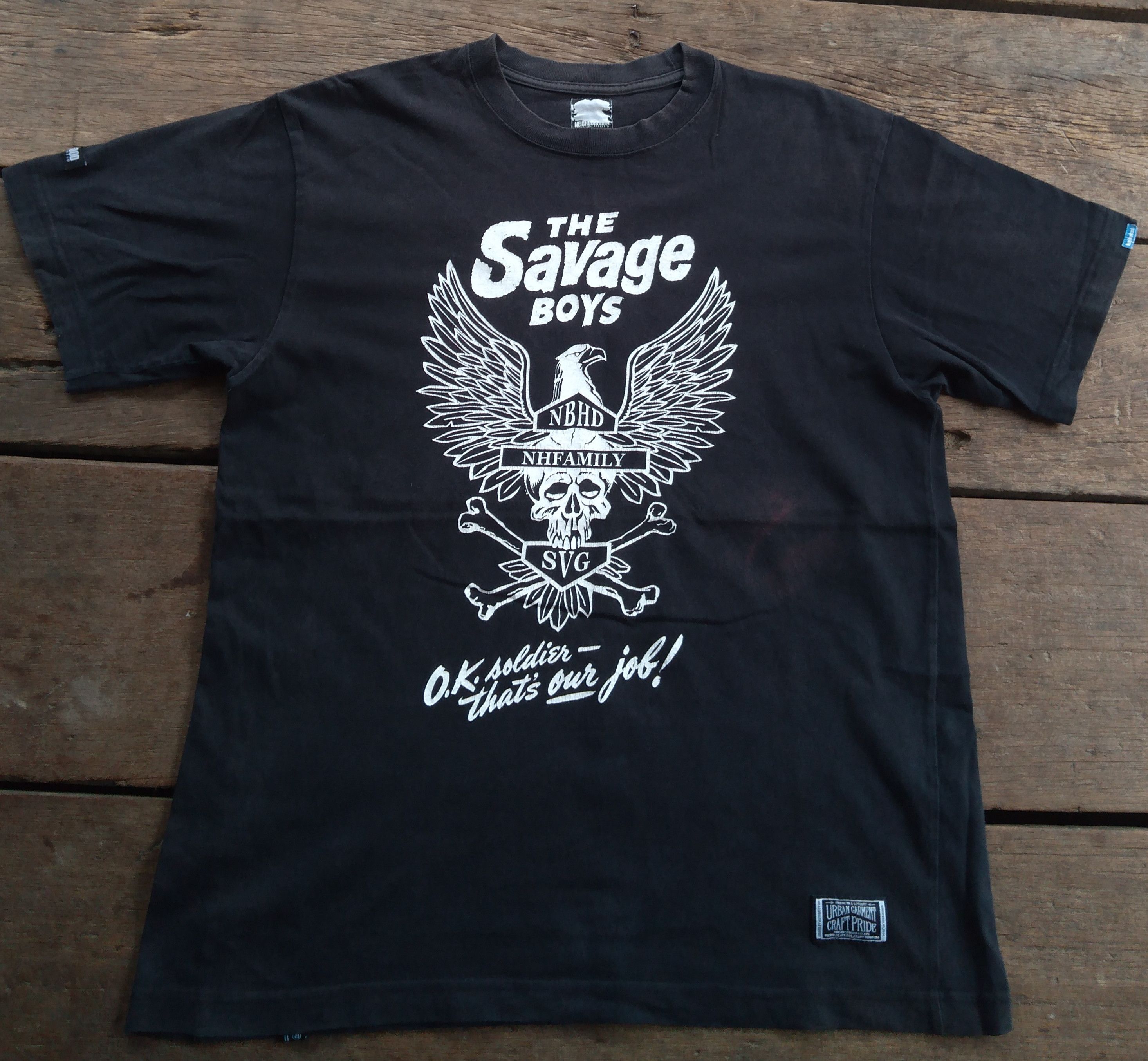 Neighborhood Vintage Neighborhood X The Savage Boys Tshirt Size US M / EU 48-50 / 2 - 1 Thumbnail