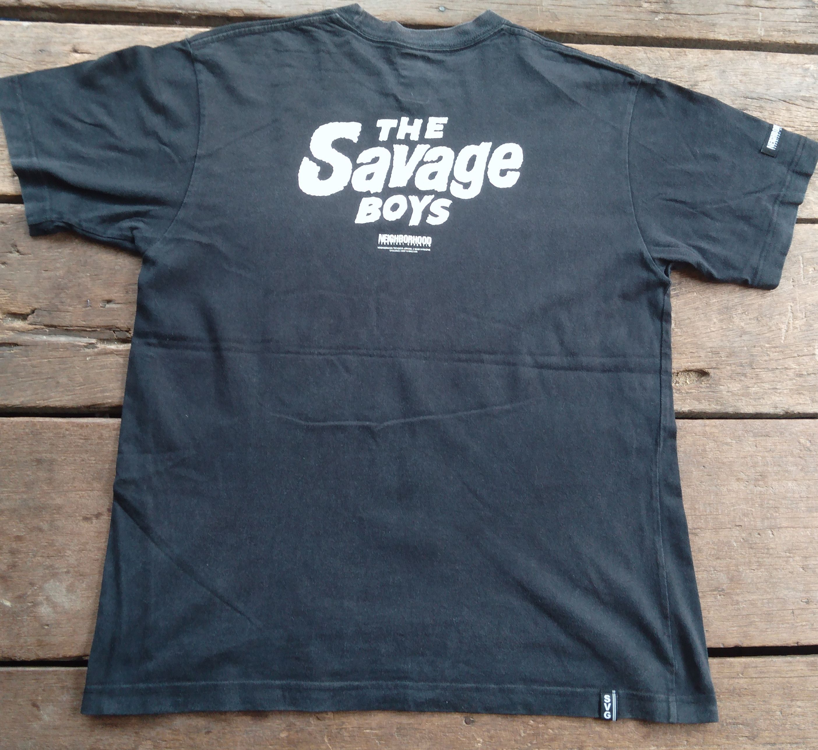 Neighborhood Vintage Neighborhood X The Savage Boys Tshirt Size US M / EU 48-50 / 2 - 2 Thumbnail