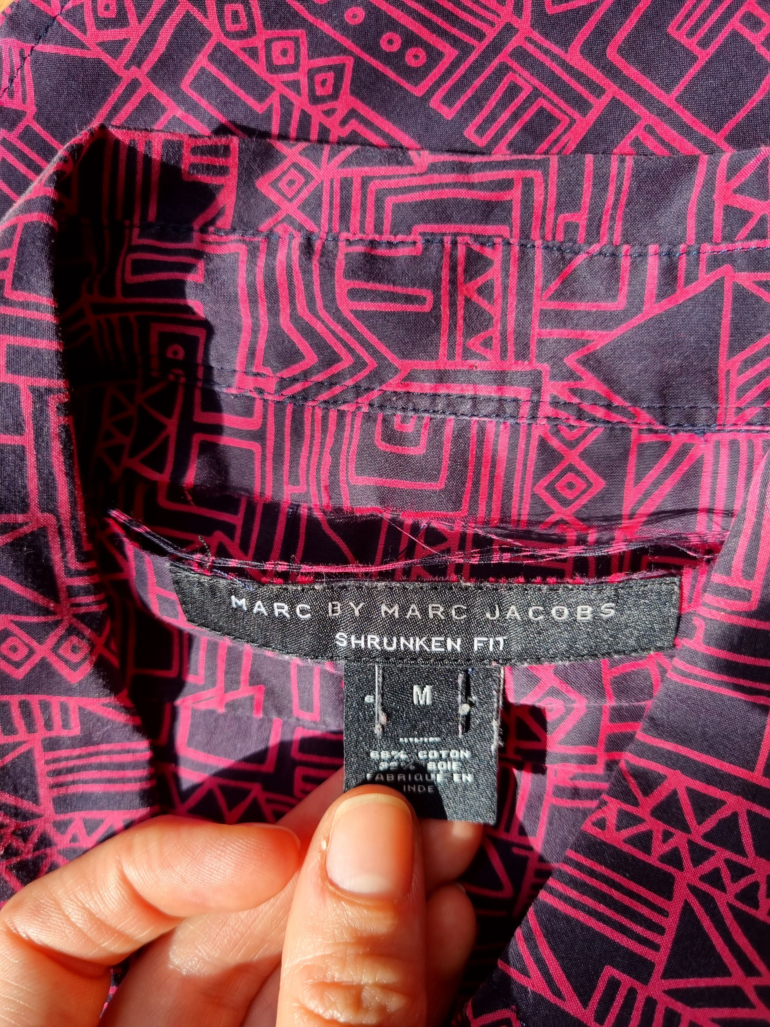 Marc Jacobs Psychedelic MARC JACOBS Silk contains Shirt Size US M / EU 48-50 / 2 - 7 Thumbnail