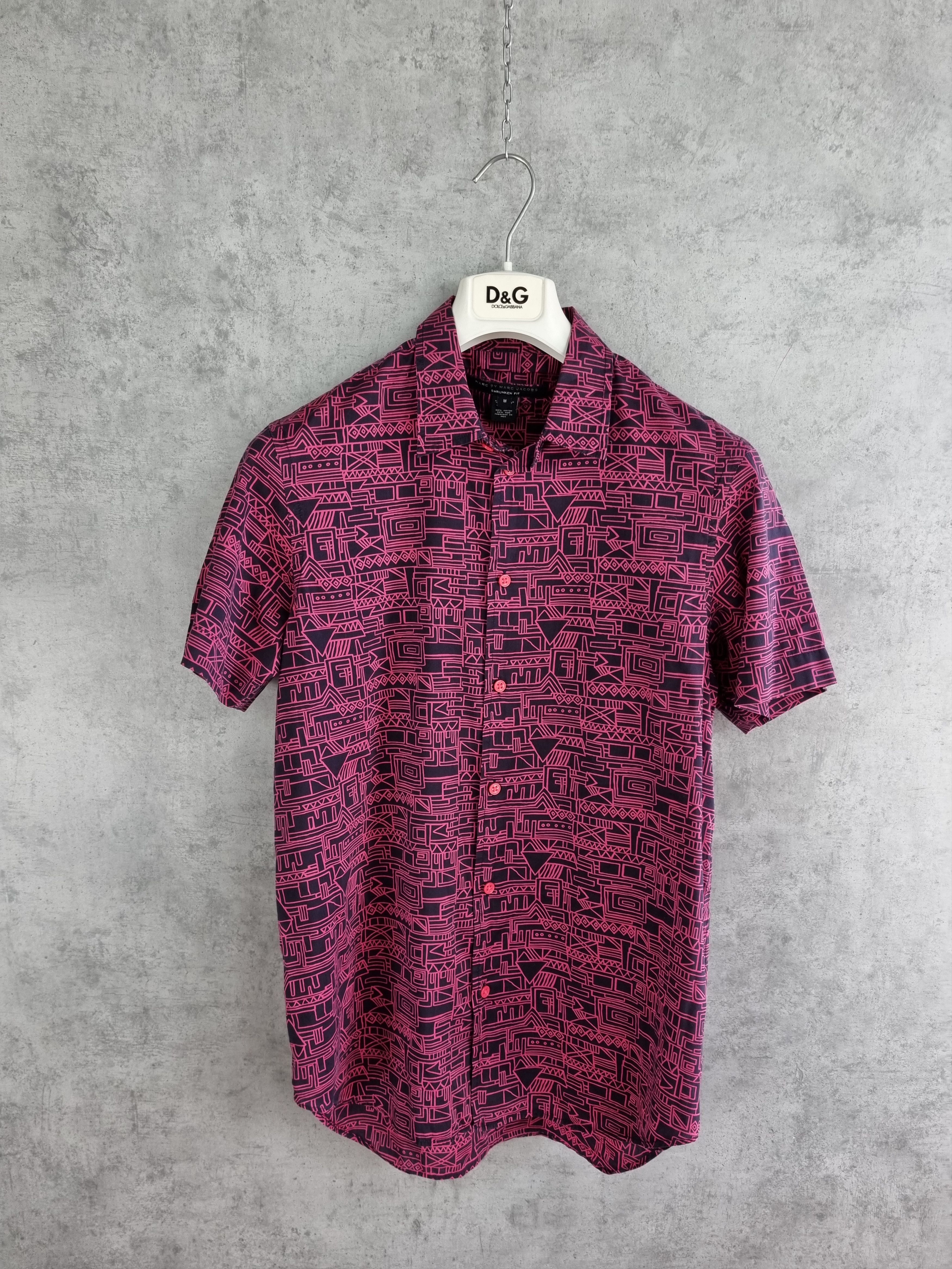 Marc Jacobs Psychedelic MARC JACOBS Silk contains Shirt Size US M / EU 48-50 / 2 - 13 Thumbnail