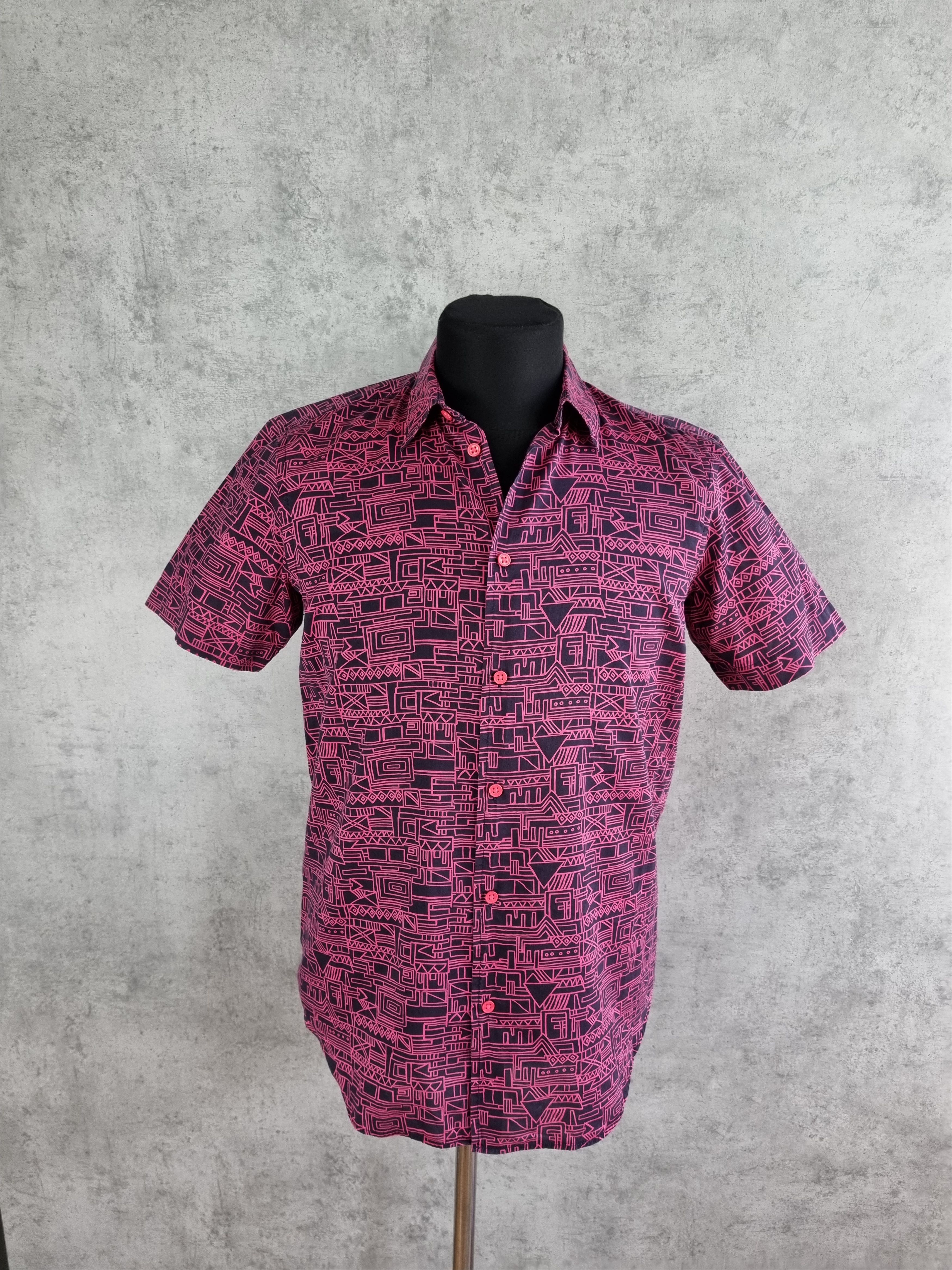 Marc Jacobs Psychedelic MARC JACOBS Silk contains Shirt Size US M / EU 48-50 / 2 - 2 Thumbnail