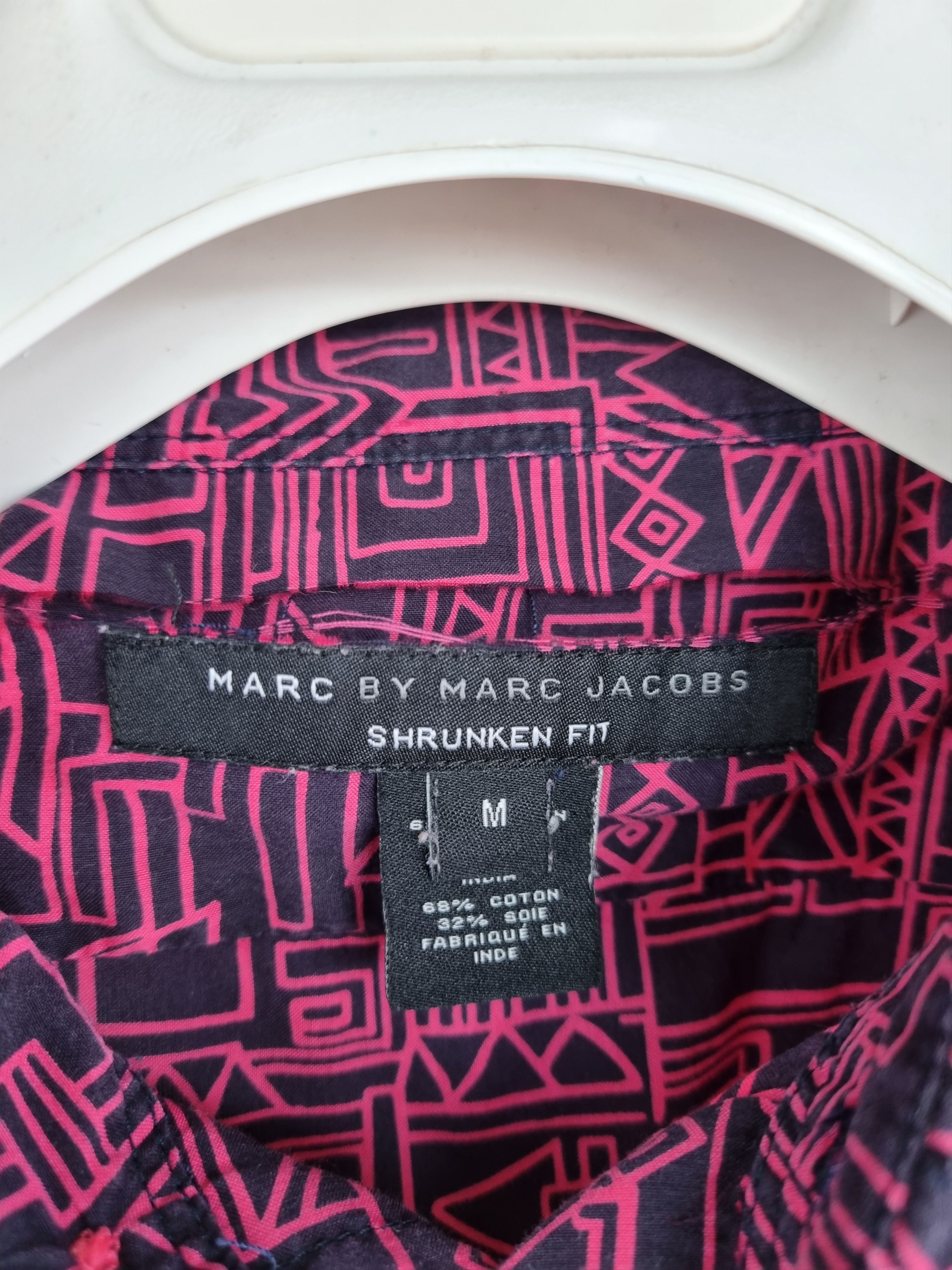Marc Jacobs Psychedelic MARC JACOBS Silk contains Shirt Size US M / EU 48-50 / 2 - 8 Thumbnail