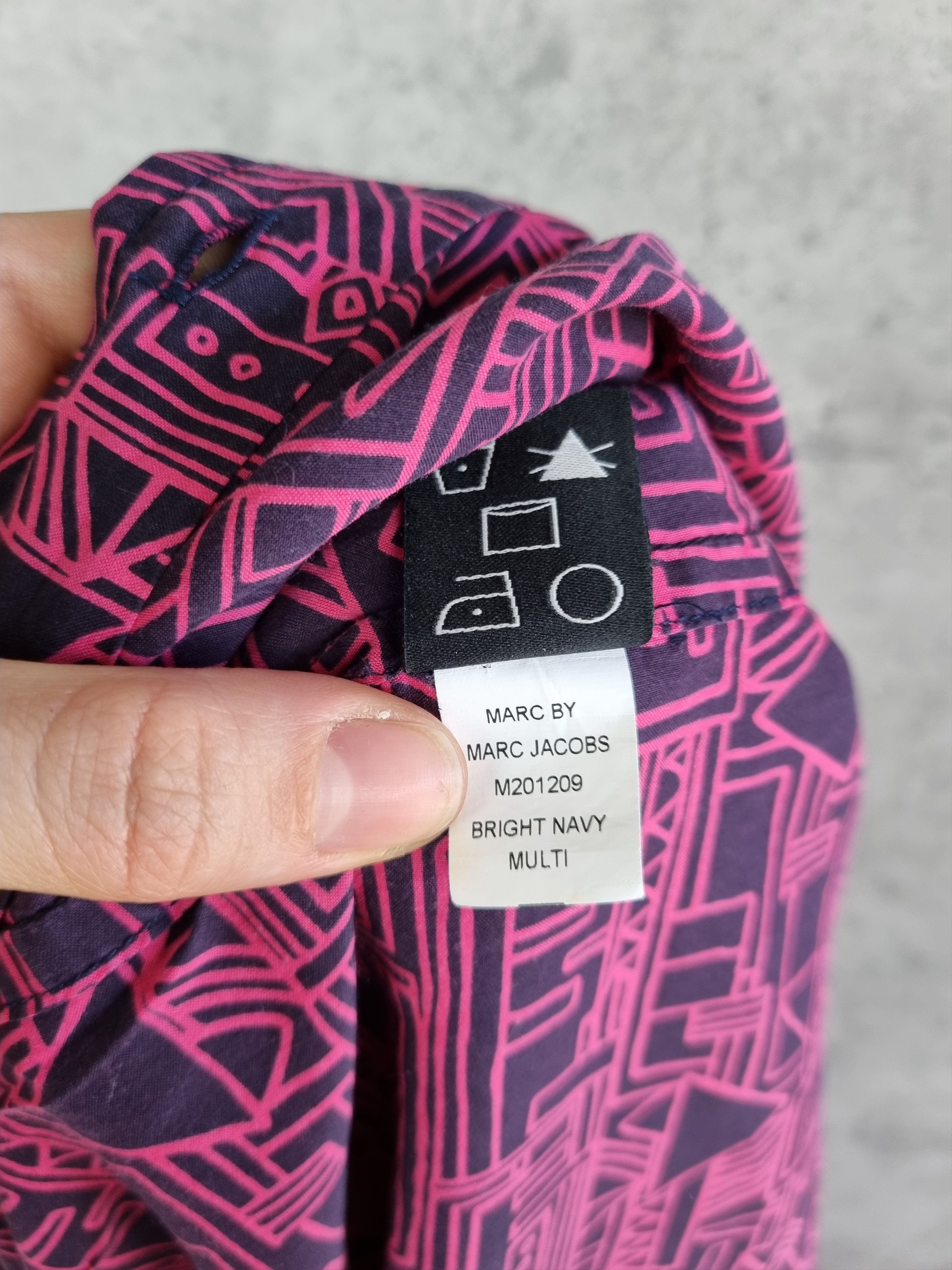 Marc Jacobs Psychedelic MARC JACOBS Silk contains Shirt Size US M / EU 48-50 / 2 - 10 Thumbnail