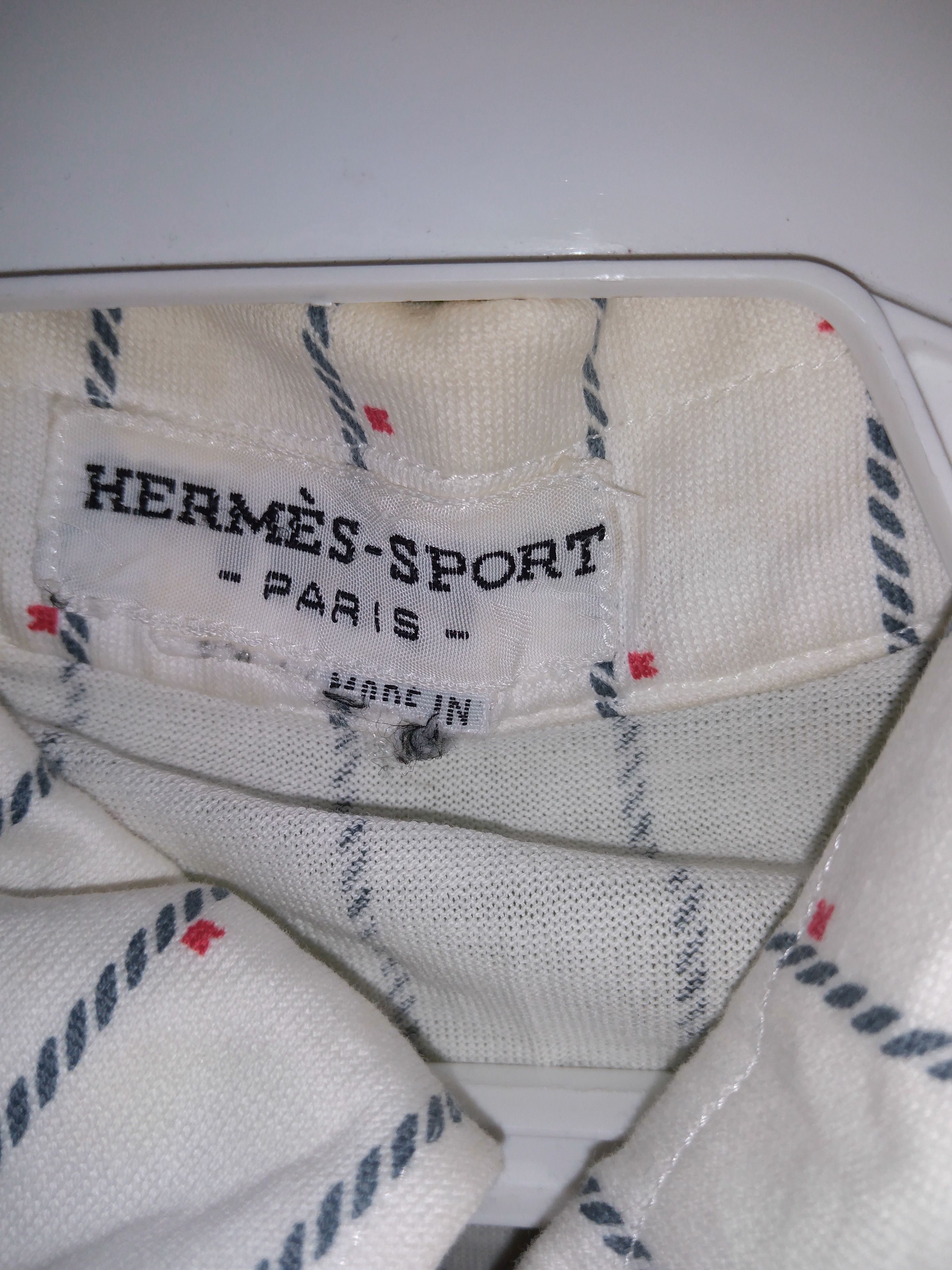 Hermes Vintage Hermes Sport Shirt Size US S / EU 44-46 / 1 - 5 Thumbnail