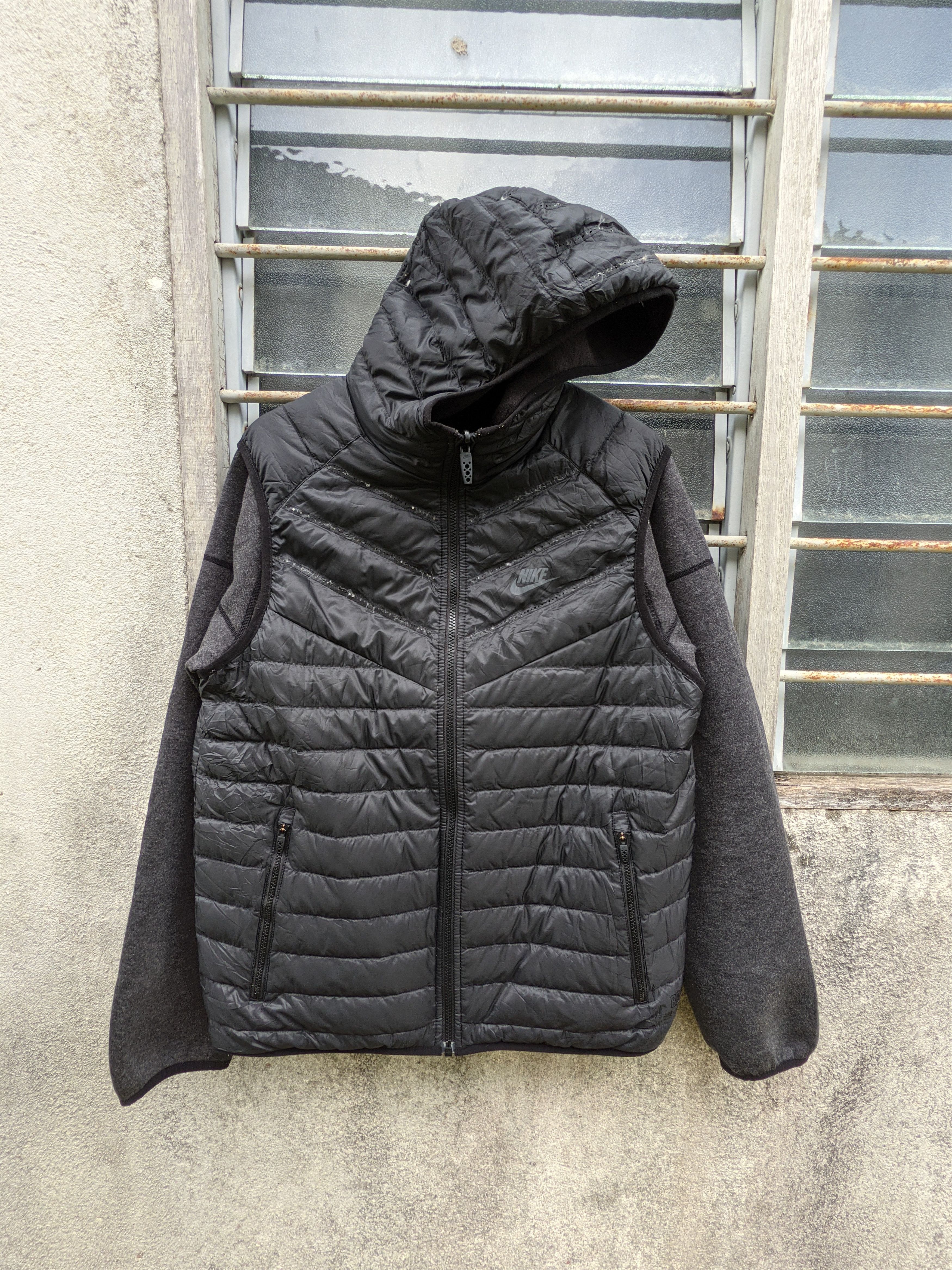 Nike × Vintage 🔥 STEALS 🔥 Nike Puffer Riversible Jacket Sun Faded Size US M / EU 48-50 / 2 - 9 Thumbnail