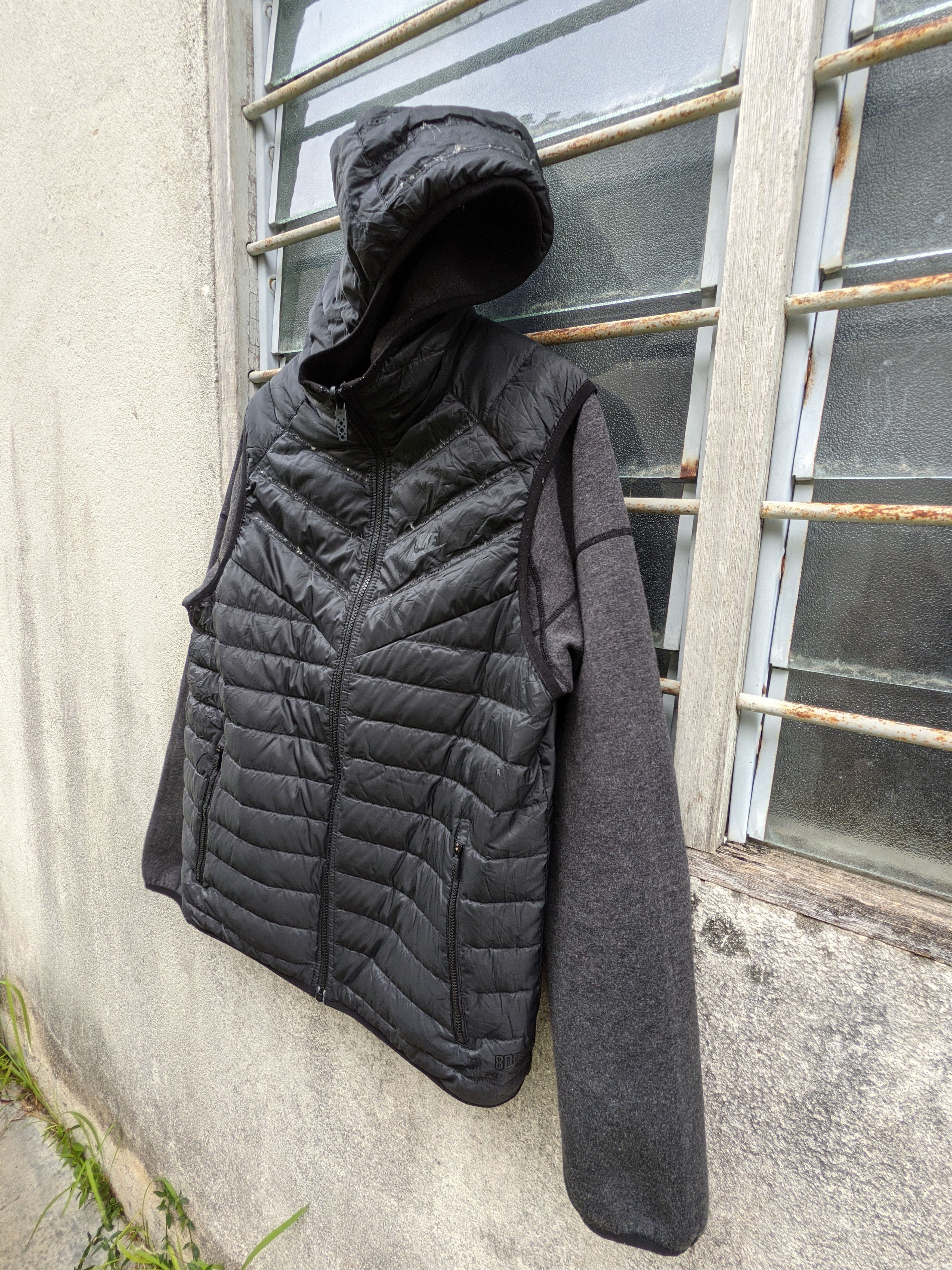 Nike × Vintage 🔥 STEALS 🔥 Nike Puffer Riversible Jacket Sun Faded Size US M / EU 48-50 / 2 - 3 Thumbnail