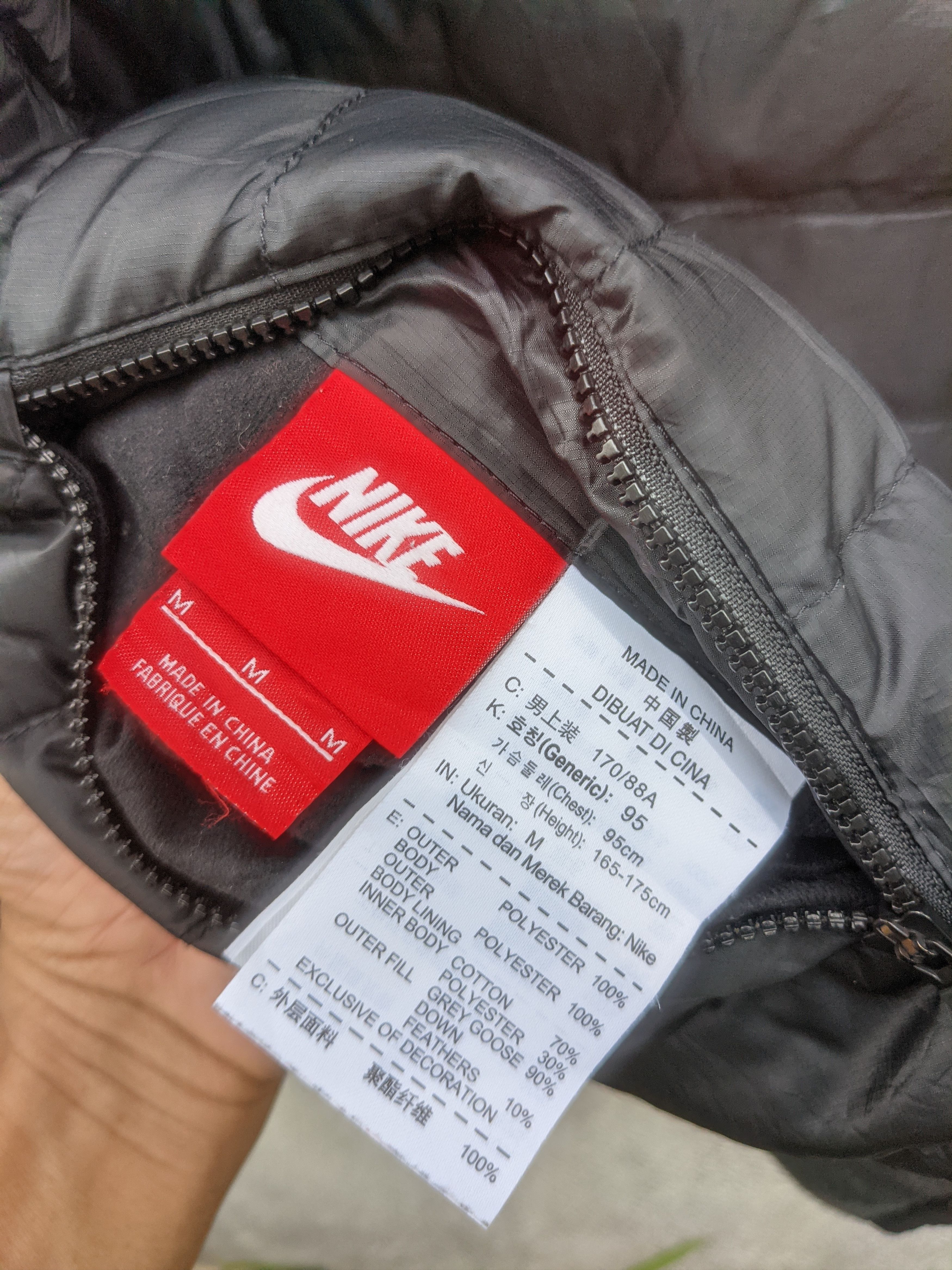 Nike × Vintage 🔥 STEALS 🔥 Nike Puffer Riversible Jacket Sun Faded Size US M / EU 48-50 / 2 - 11 Thumbnail