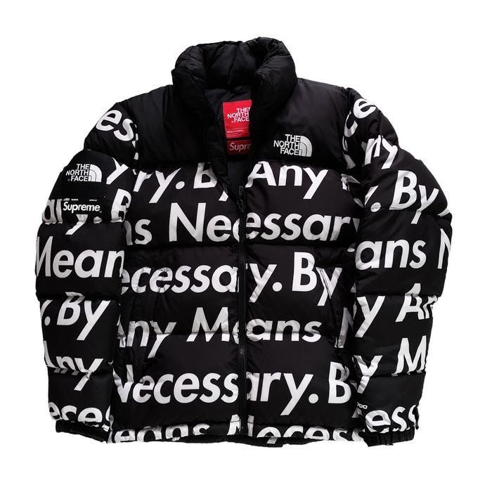 Drip Puffer Jacket  Supreme / The North Face By Any Means Necessary 