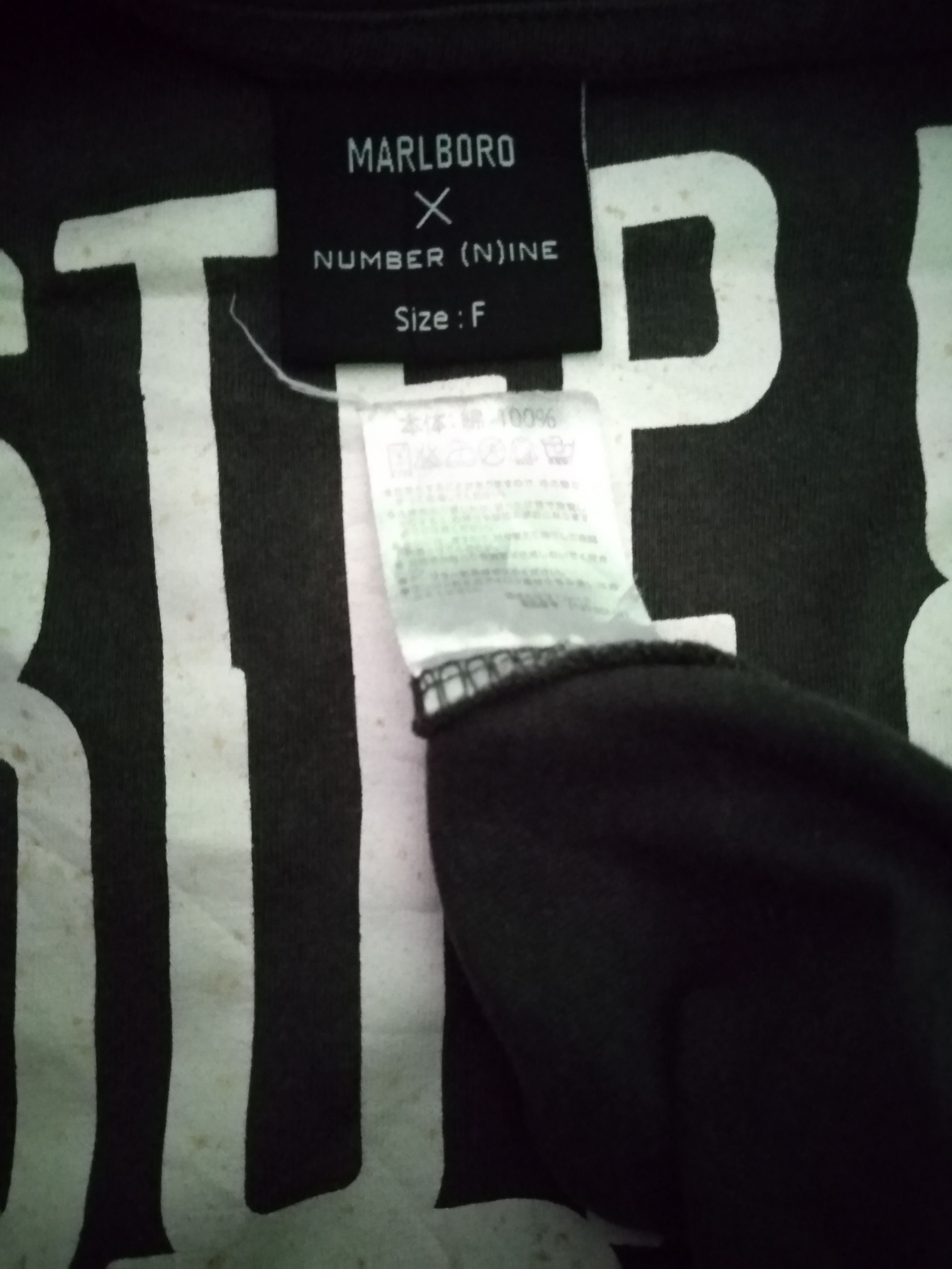 Number (N)ine Number Nine X Marlboro Tshirt Size US M / EU 48-50 / 2 - 4 Thumbnail