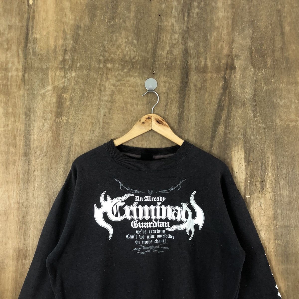 Japanese Brand Beaumere Faded Dark Blue Sweatshirt Size US L / EU 52-54 / 3 - 4 Thumbnail