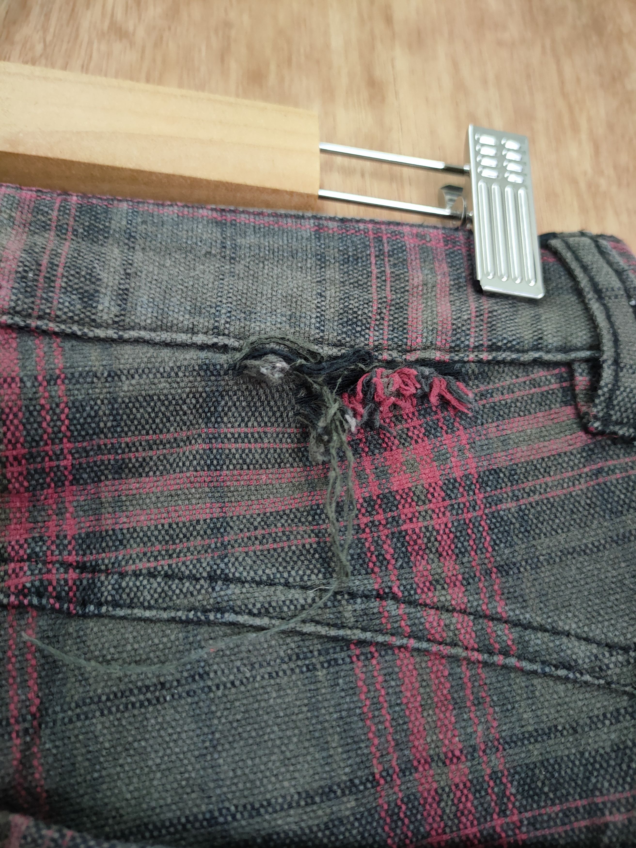 Japanese Brand × Seditionaries Japan Checkered spring skinny cargo pants #4146 Size 26" / US 2 / IT 38 - 8 Thumbnail